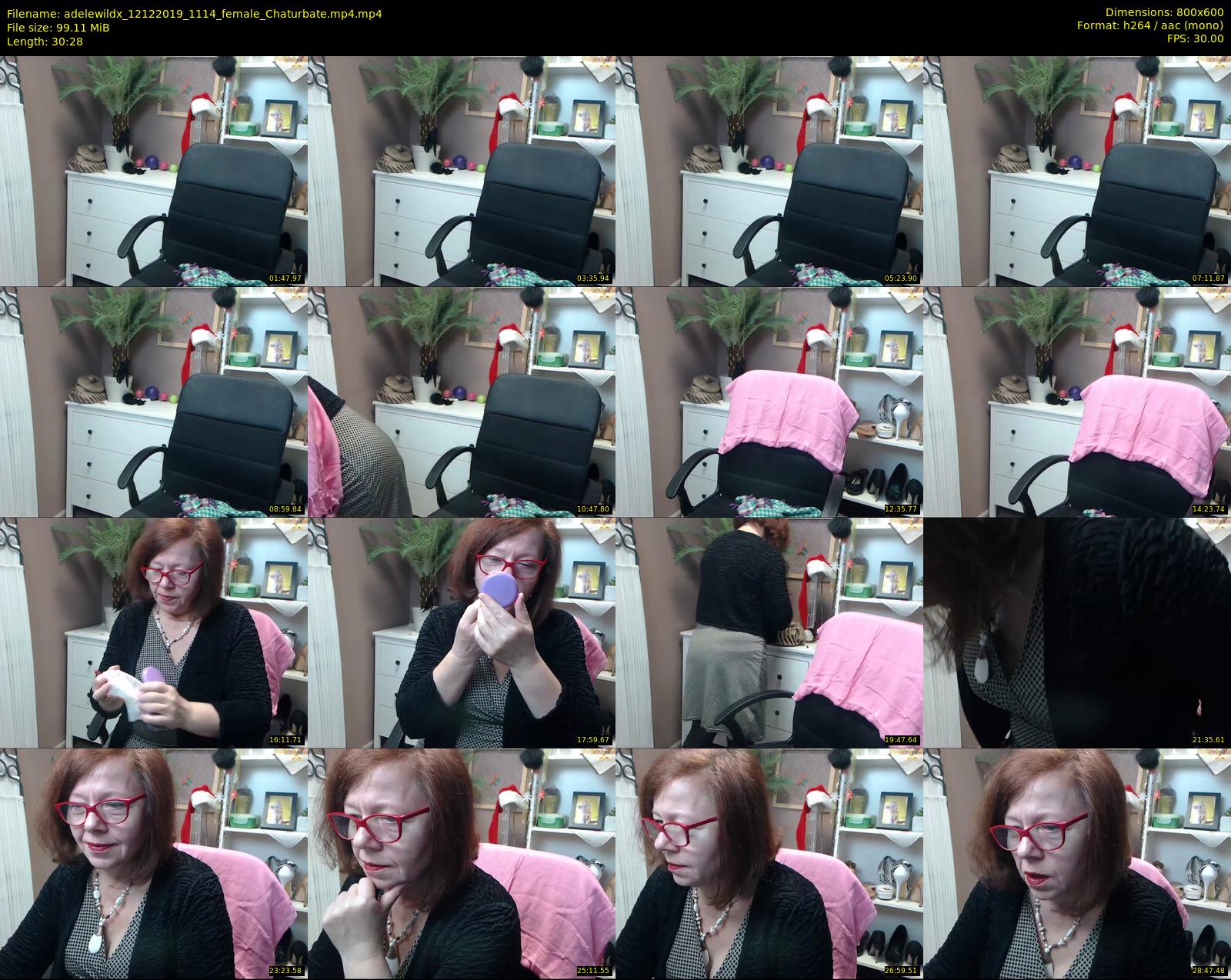 adelewildx — 31 minute Chaturbate female cam show recording, 480p, Dec 12, 2019