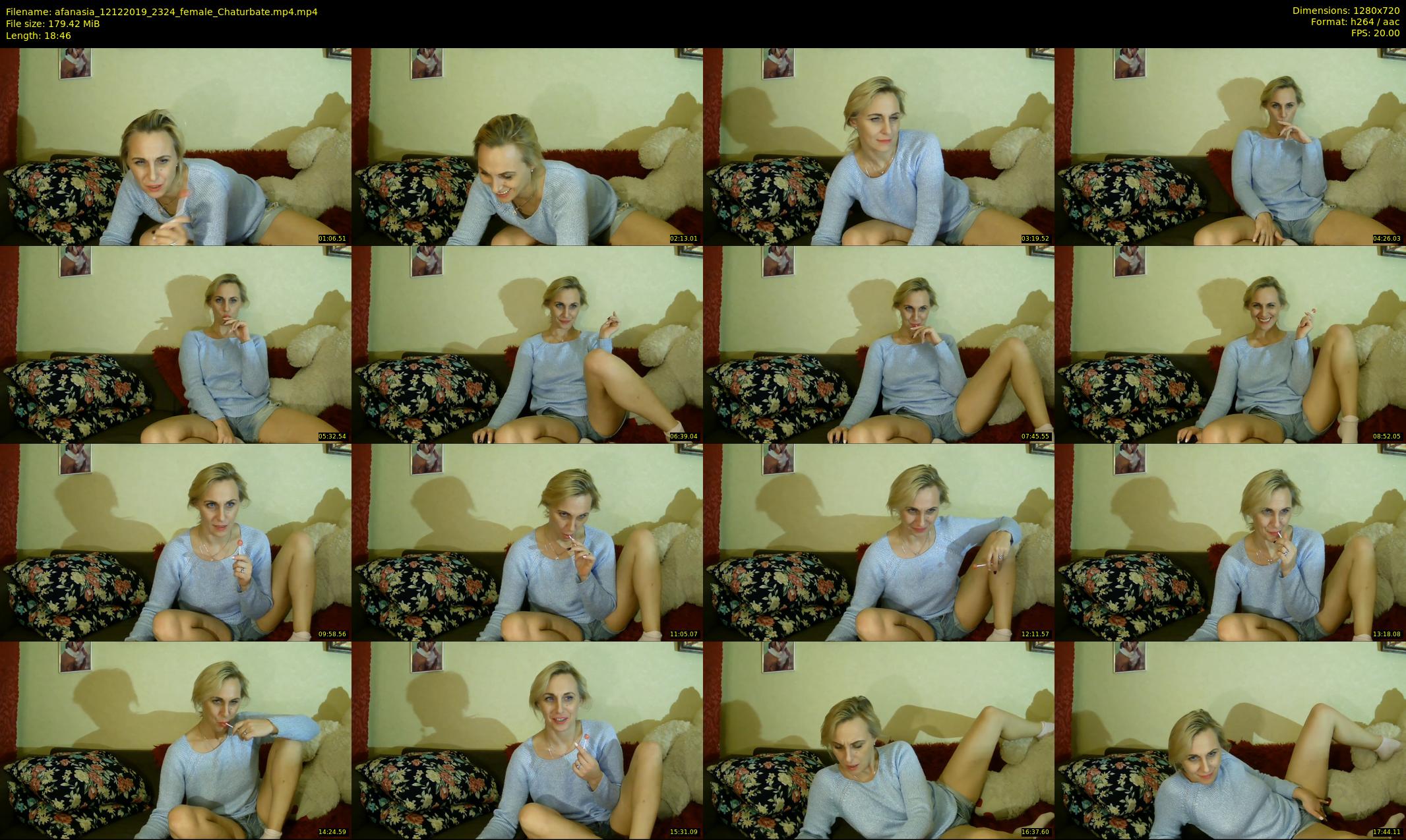 afanasia — 19 minute Chaturbate female cam show recording, 720p, Dec 12, 2019