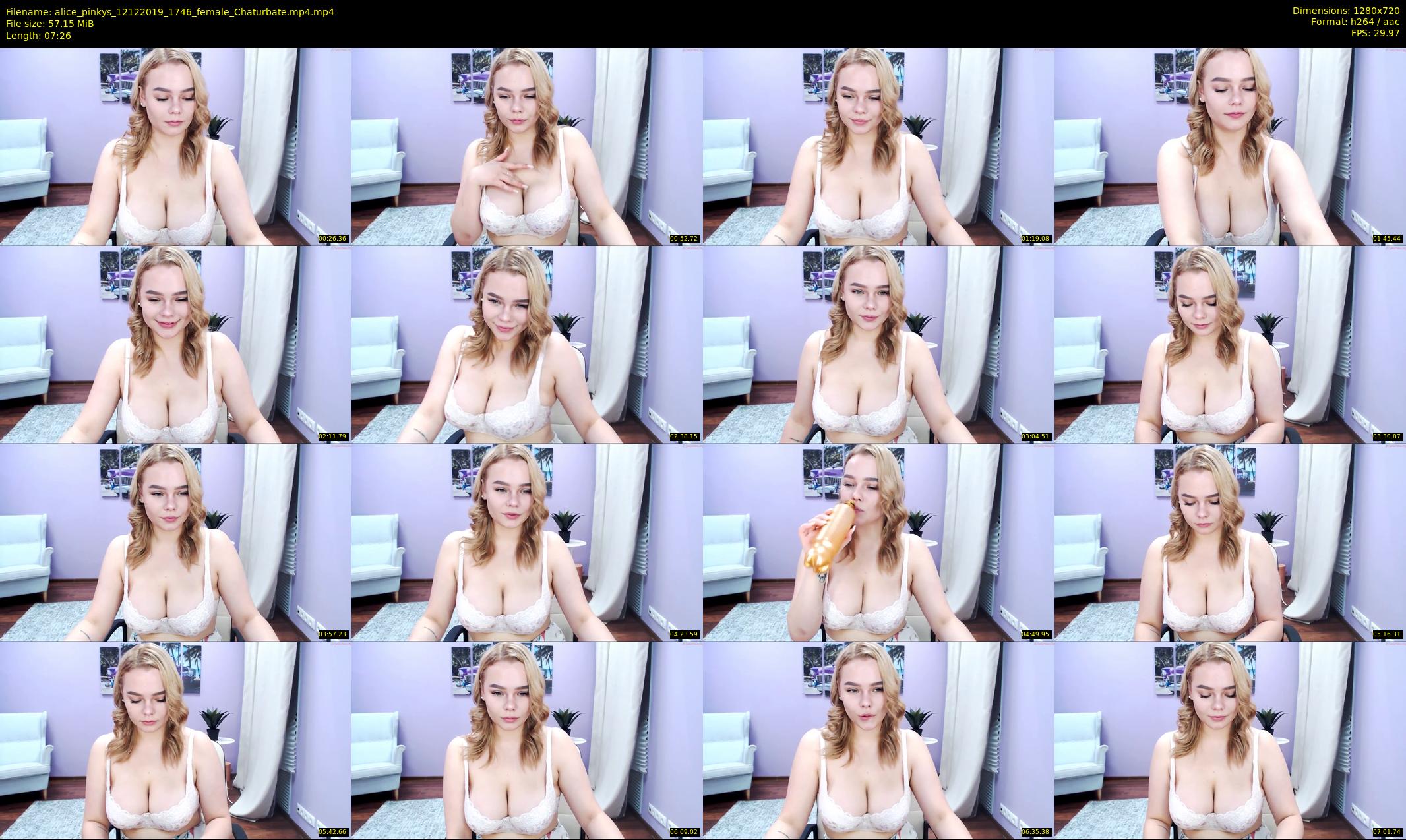 alice_pinkys — 8 minute Chaturbate female cam show recording, 720p, Dec 12, 2019