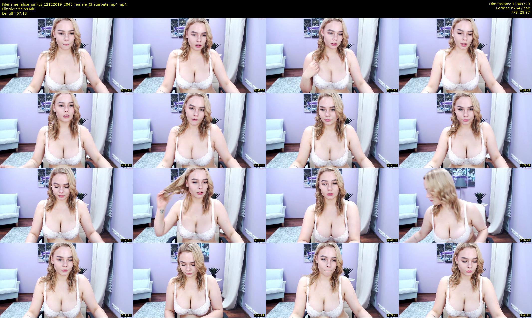alice_pinkys — 8 minute Chaturbate female cam show recording, 720p, Dec 12, 2019