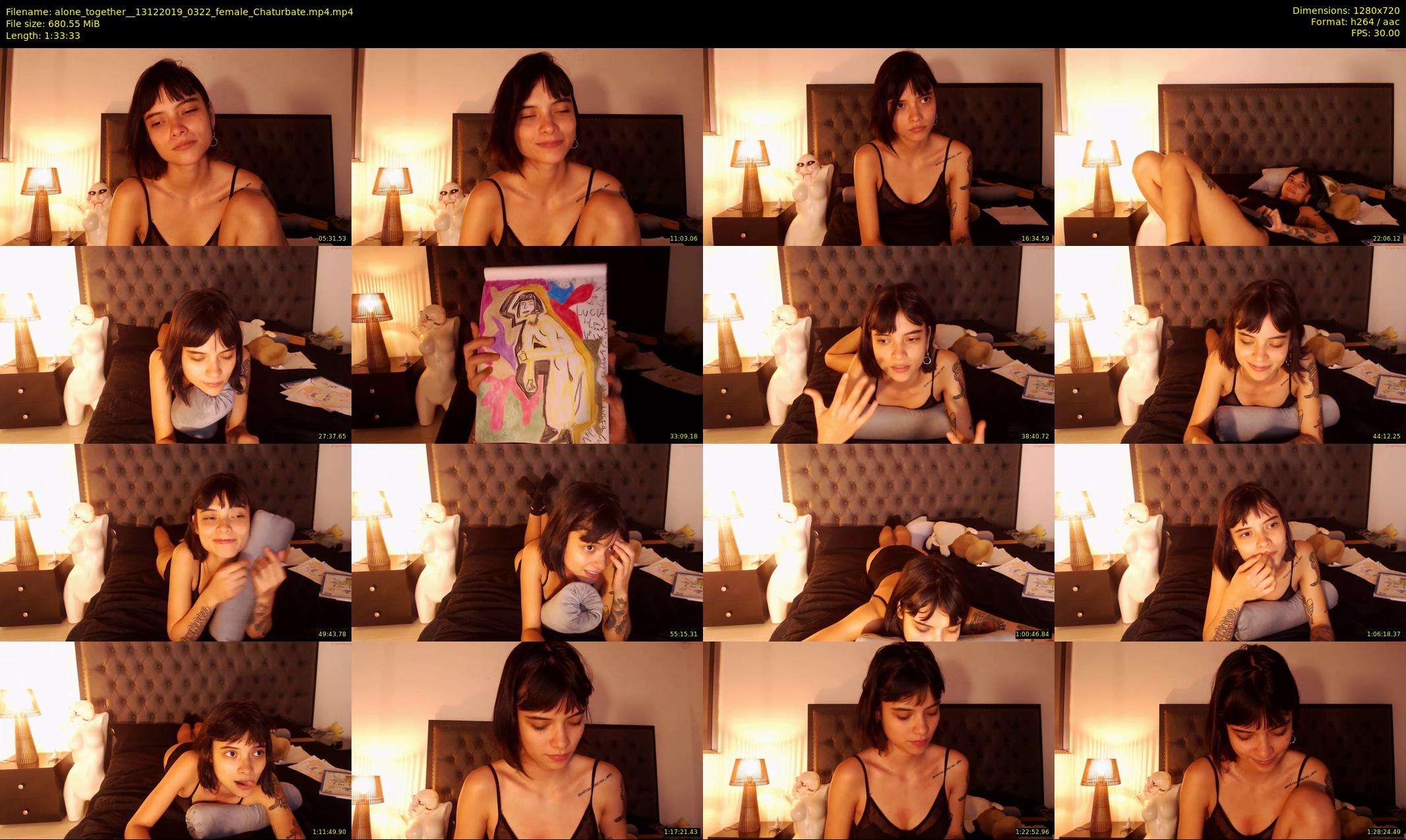 alone_together_ — 94 minute Chaturbate female cam show recording, 720p, Dec 13, 2019