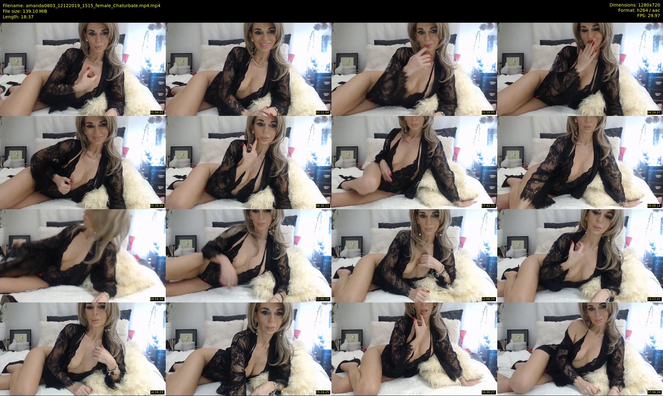 amanda0803 — 19 minute Chaturbate female cam show recording, 720p, Dec 12, 2019