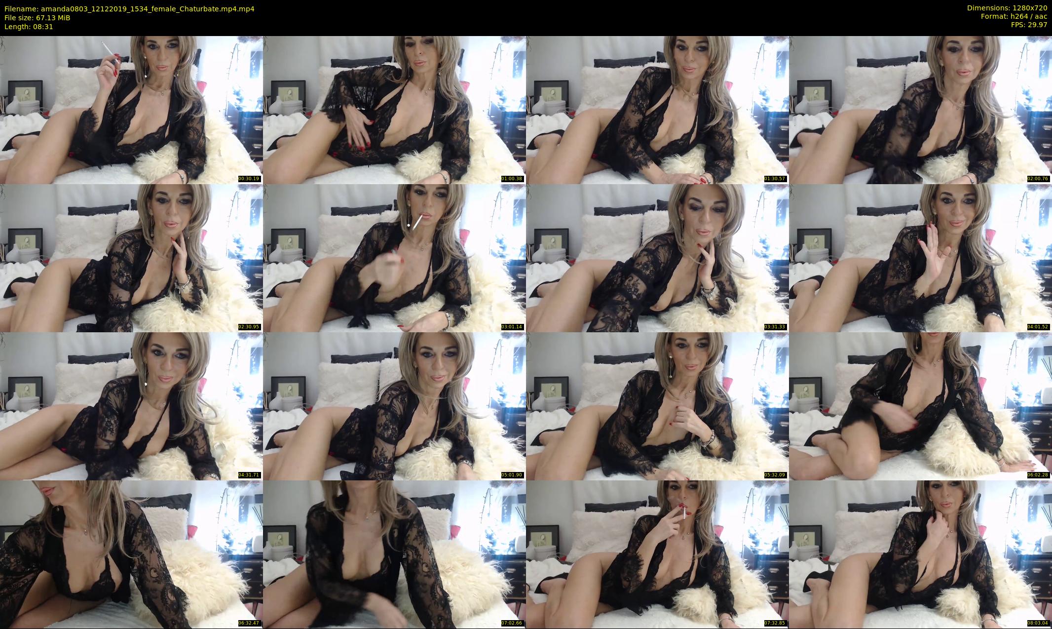 amanda0803 — 9 minute Chaturbate female cam show recording, 720p, Dec 12, 2019