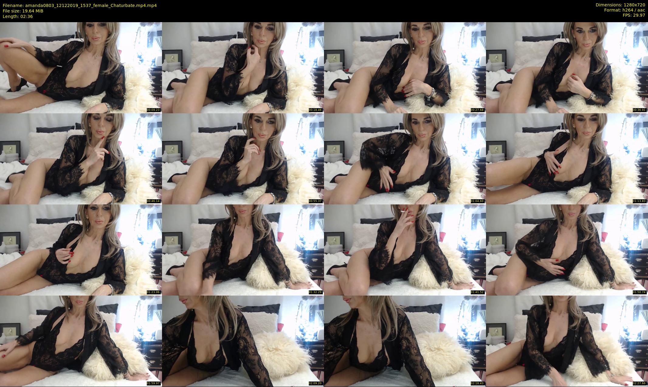 amanda0803 — 3 minute Chaturbate female cam show recording, 720p, Dec 12, 2019