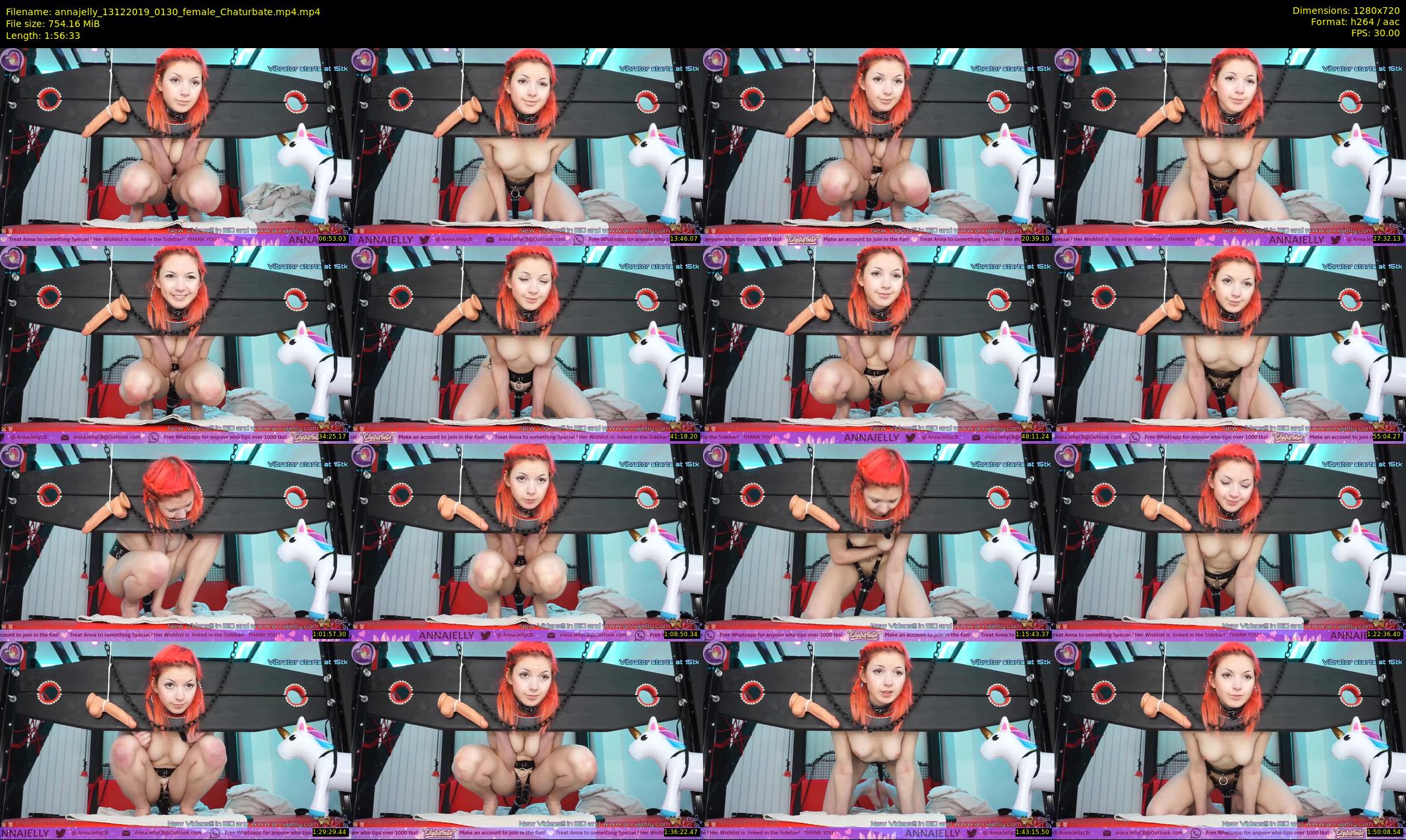 annajelly — 117 minute Chaturbate couple cam show recording, 720p, Dec 13, 2019