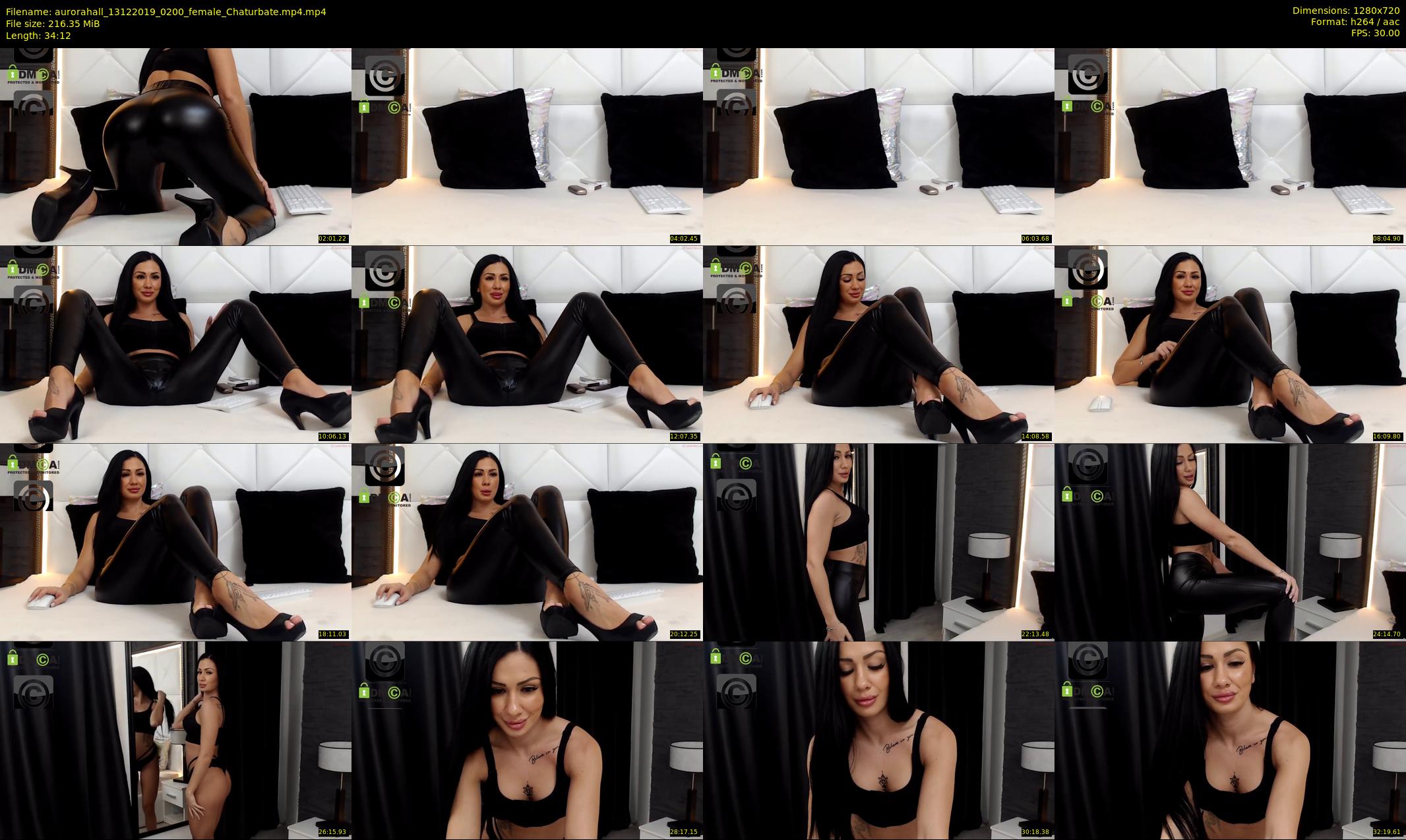 aurorahall — 35 minute Chaturbate female cam show recording, 720p, Dec 13, 2019