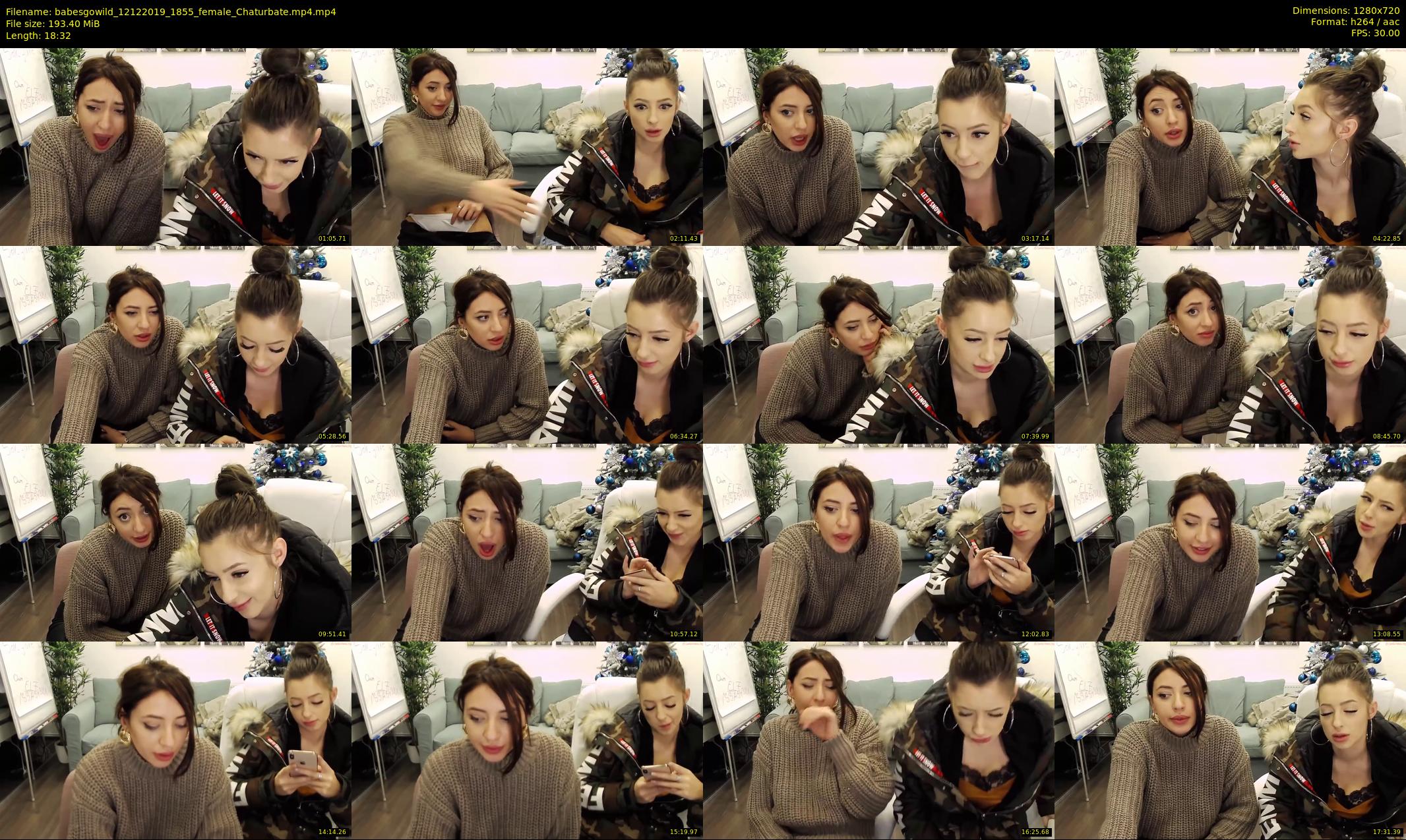 babesgowild — 19 minute Chaturbate couple cam show recording, 720p, Dec 12, 2019