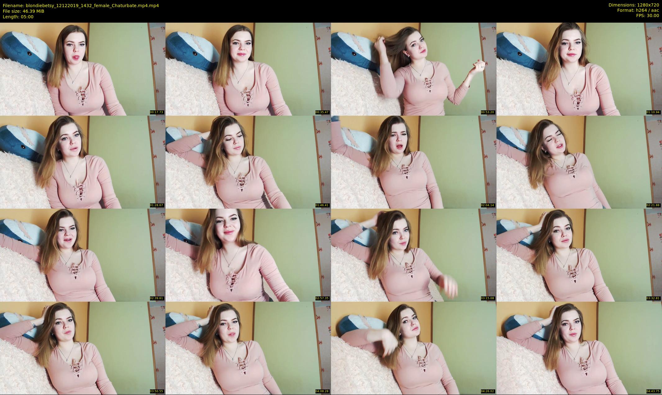 blondiebetsy — 5 minute Chaturbate female cam show recording, 720p, Dec 12, 2019