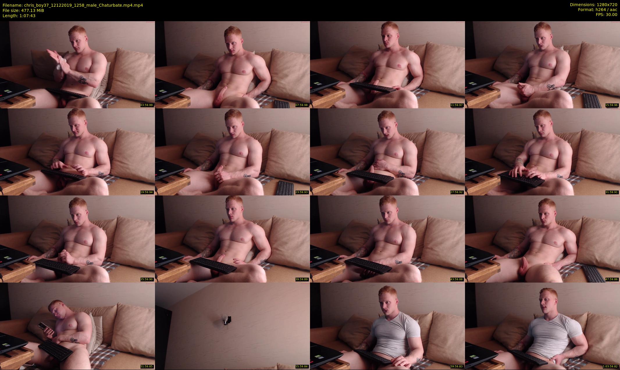 chris_boy37 — 68 minute Chaturbate male cam show recording, 720p, Dec 12, 2019