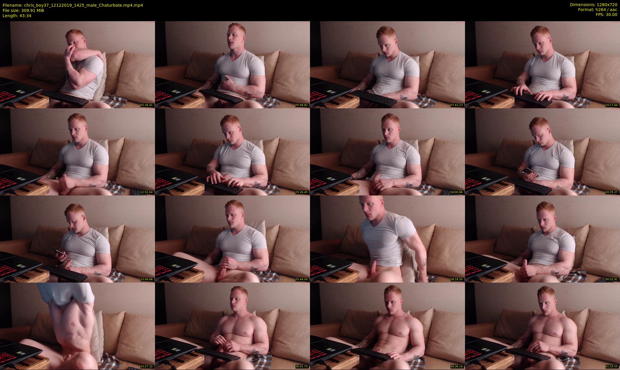 chris_boy37 — 44 minute Chaturbate male cam show recording, 720p, Dec 12, 2019