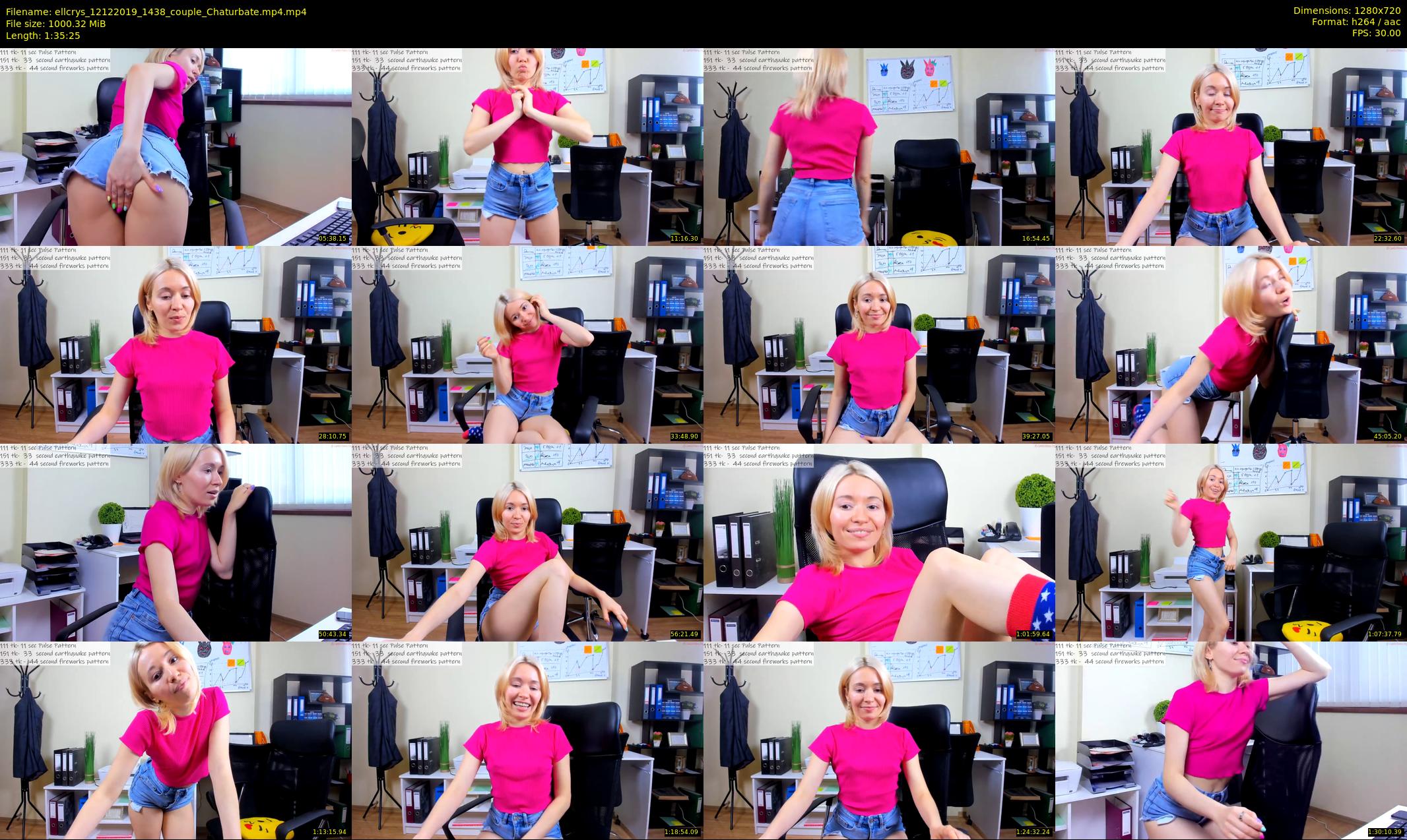 ellcrys — 96 minute Chaturbate couple cam show recording, 720p, Dec 12, 2019