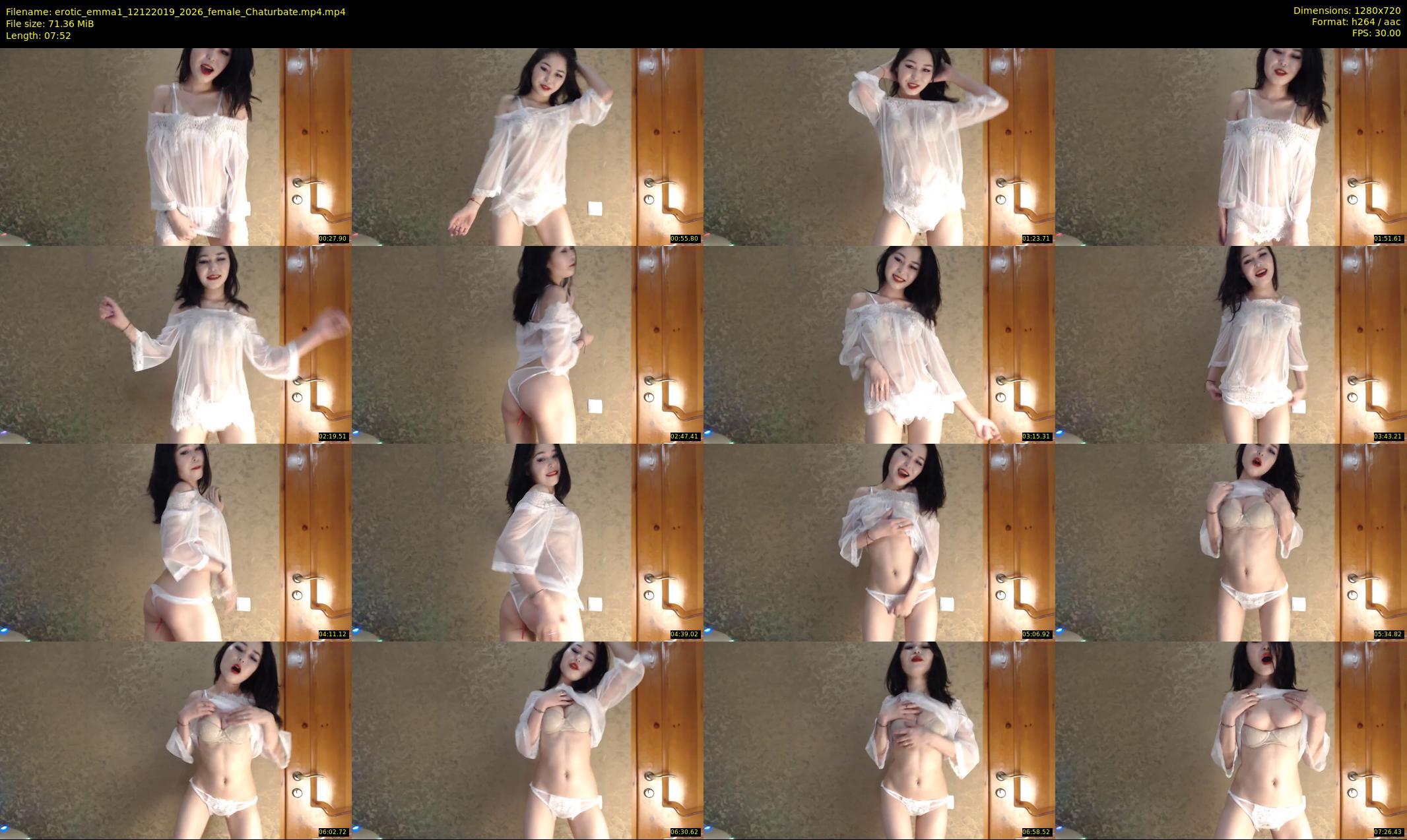 erotic_emma1 — 8 minute Chaturbate female cam show recording, 720p, Dec 12, 2019