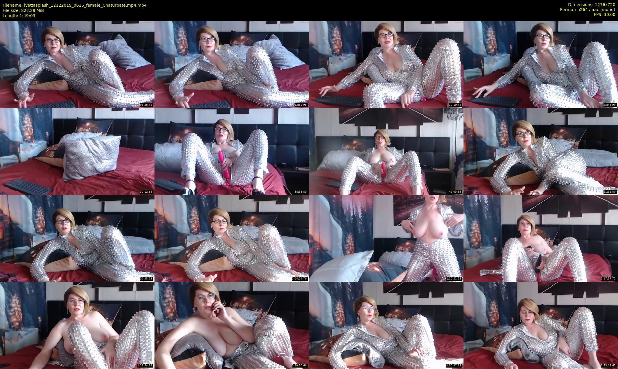 ivettasplash — 110 minute Chaturbate female cam show recording, 720p, Dec 12, 2019