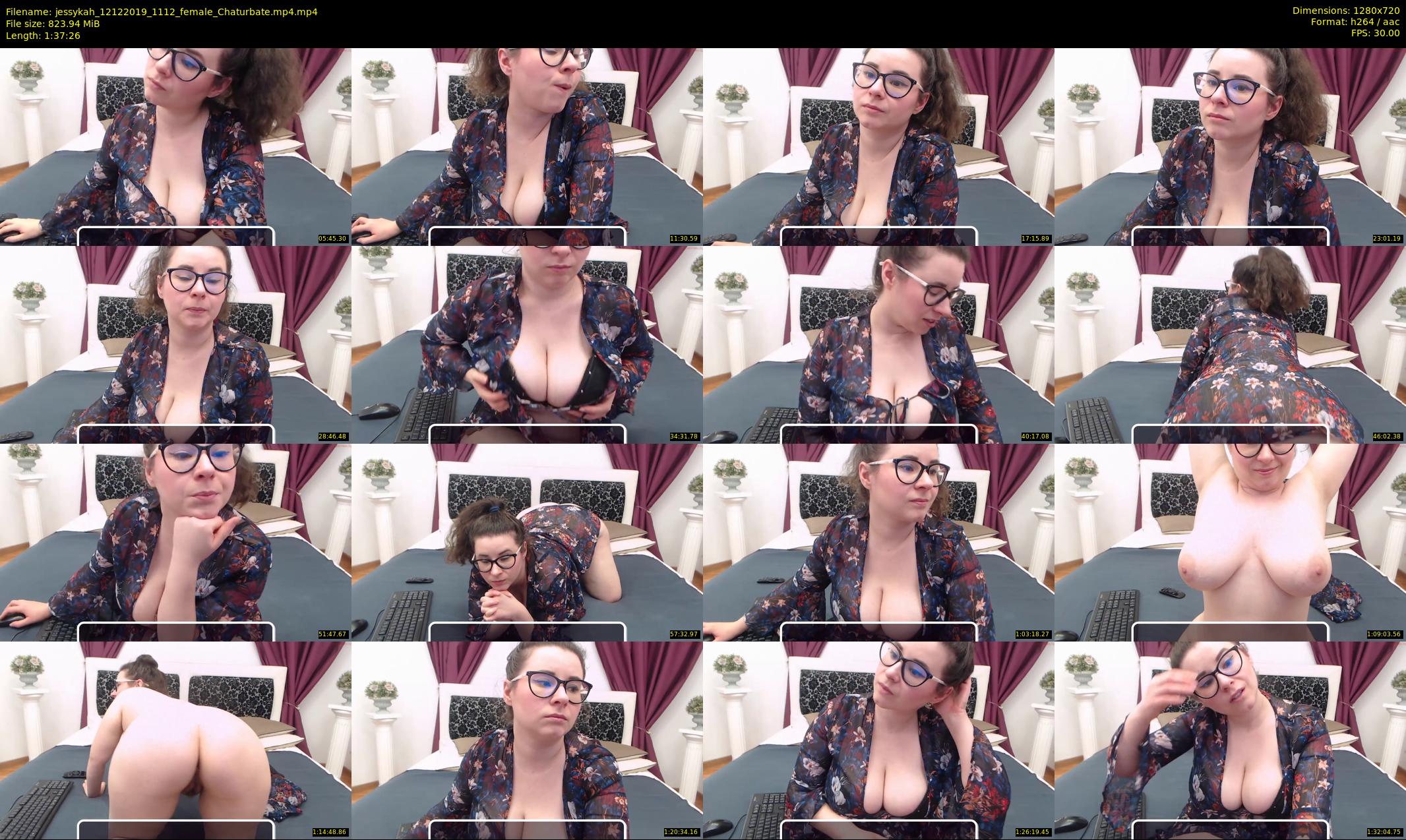 jessykah — 98 minute Chaturbate female cam show recording, 720p, Dec 12, 2019