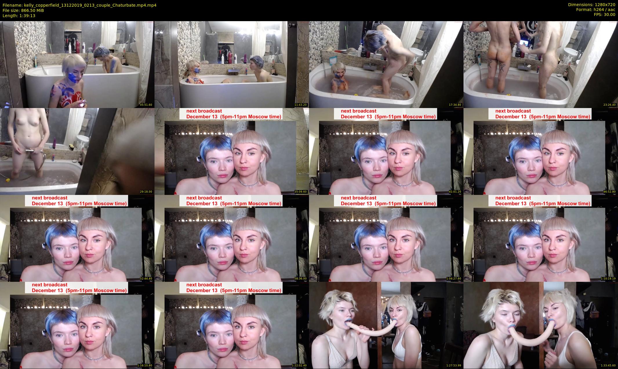 kelly_copperfield — 100 minute Chaturbate female cam show recording, 720p, Dec 13, 2019