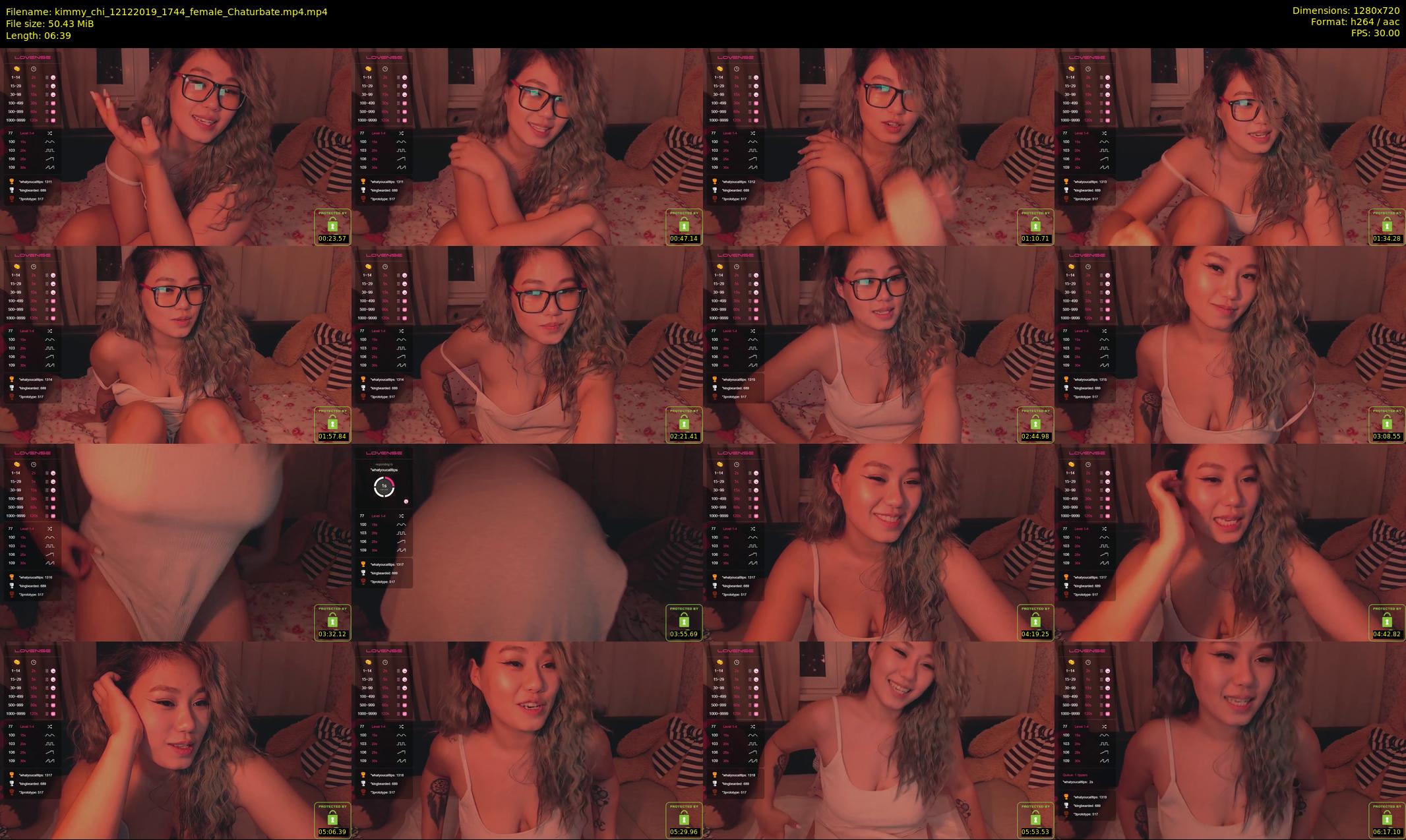 kimmy_chi — 7 minute Chaturbate female cam show recording, 720p, Dec 12, 2019