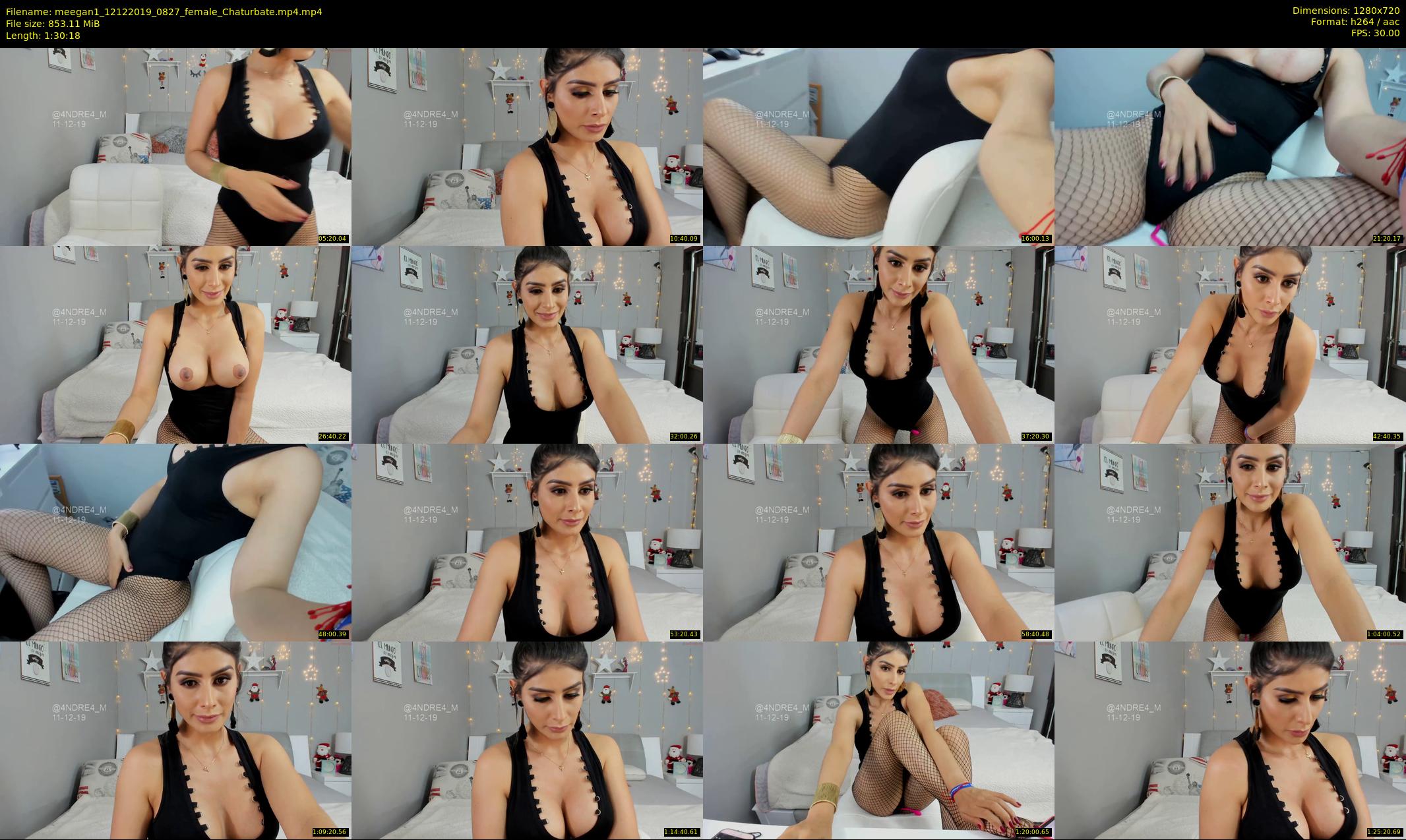 meegan1 — 91 minute Chaturbate female cam show recording, 720p, Dec 12, 2019