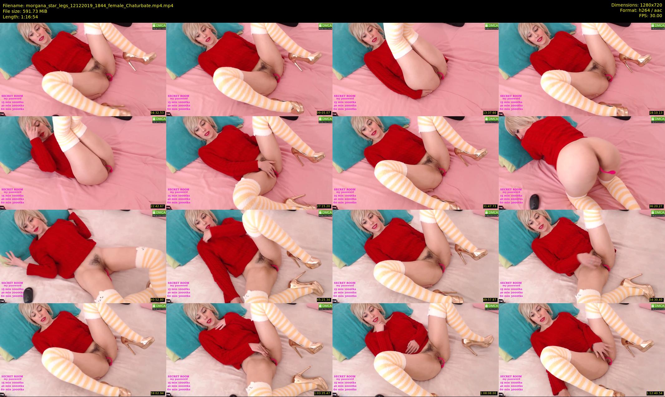 morgana_star_legs — 77 minute Chaturbate female cam show recording, 720p, Dec 12, 2019