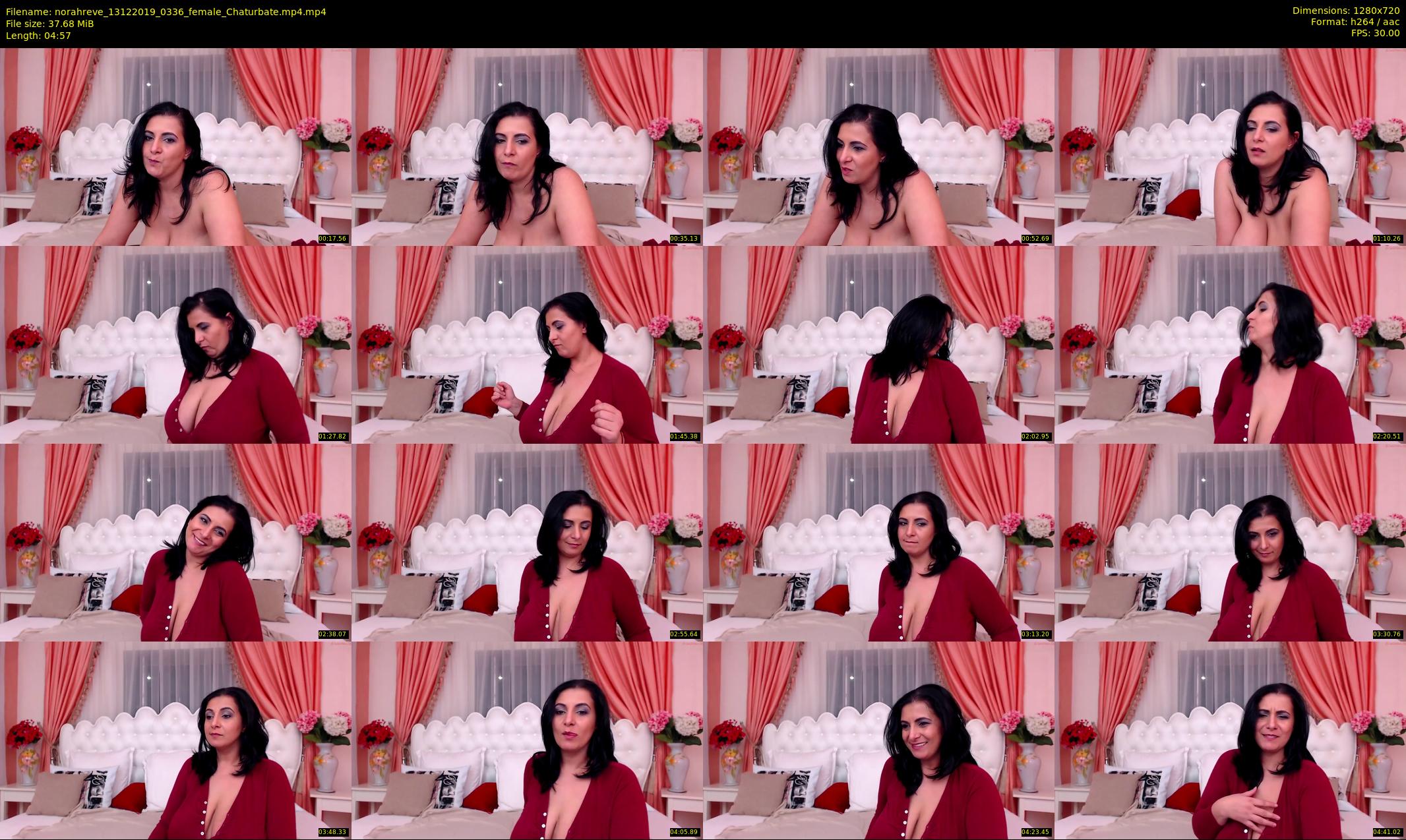 norahreve — 5 minute Chaturbate female cam show recording, 720p, Dec 13, 2019