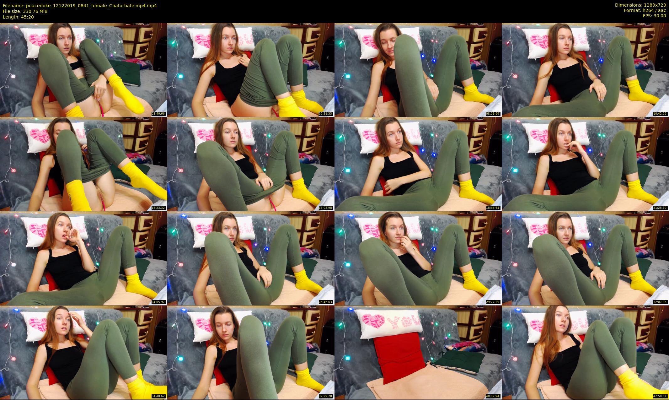 peaceduke — 46 minute Chaturbate female cam show recording, 720p, Dec 12, 2019