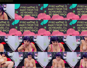 pyrowayne — 66 minute Chaturbate female cam show recording, 720p, Dec 12, 2019