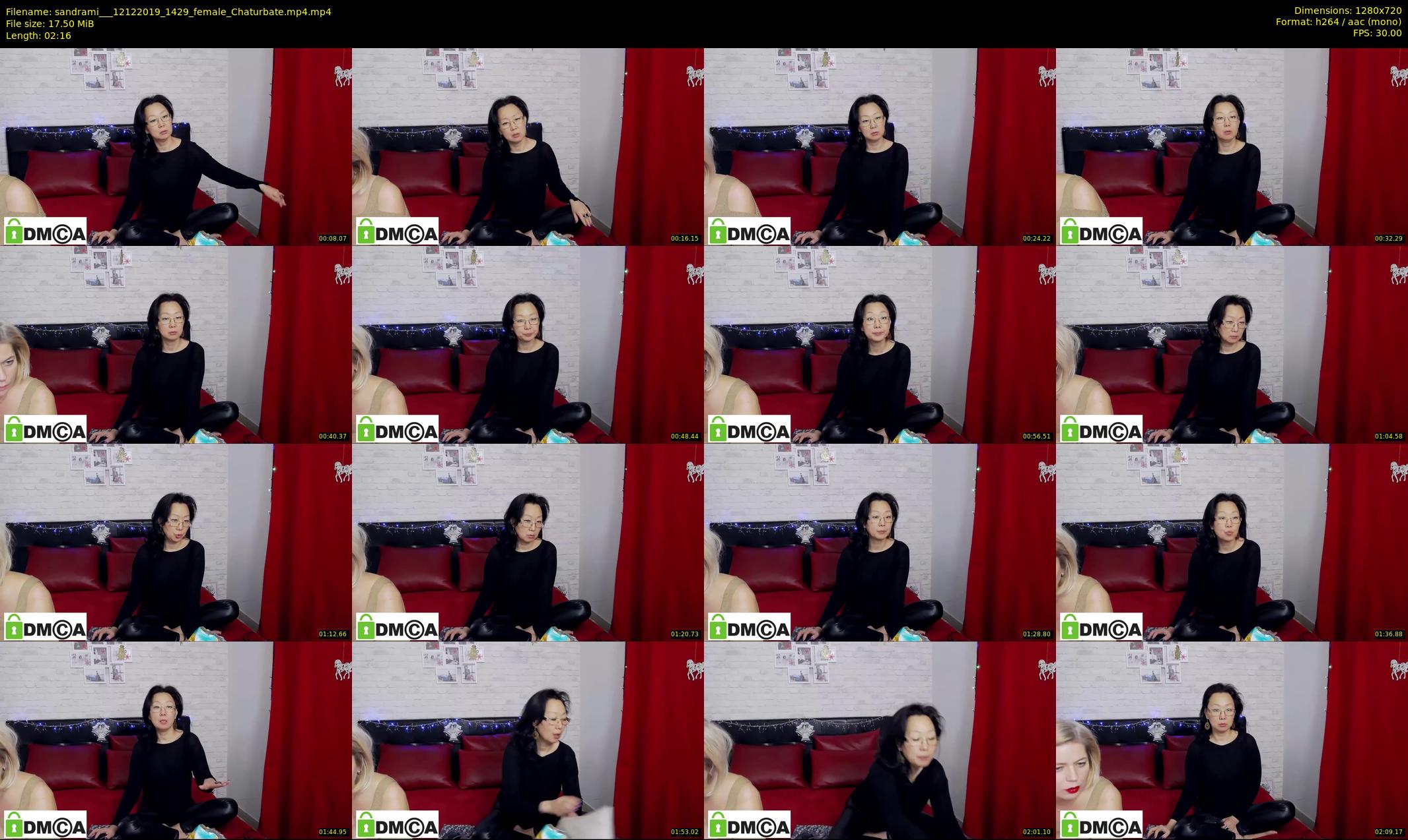 sandrami__ — 3 minute Chaturbate female cam show recording, 720p, Dec 12, 2019