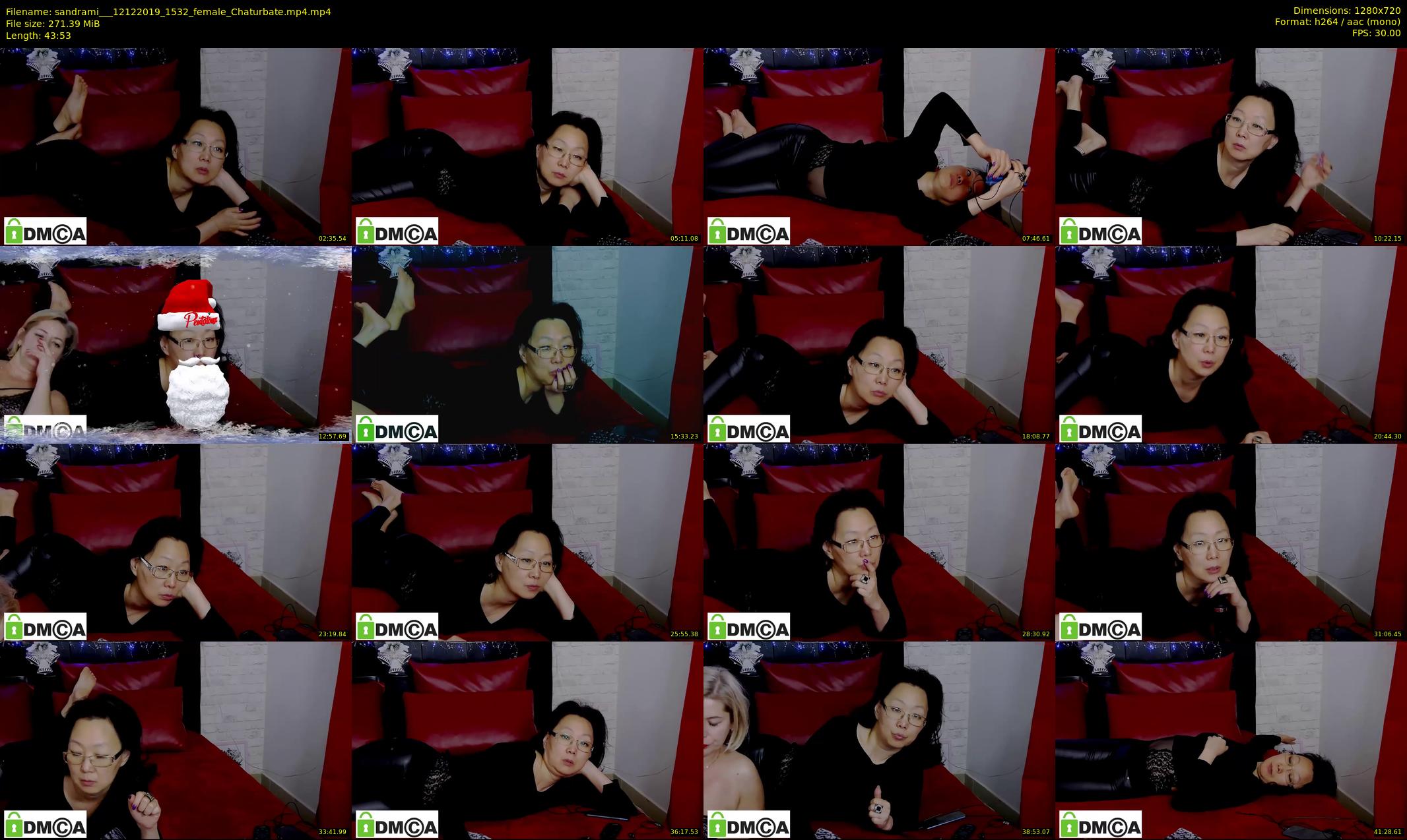 sandrami__ — 44 minute Chaturbate female cam show recording, 720p, Dec 12, 2019