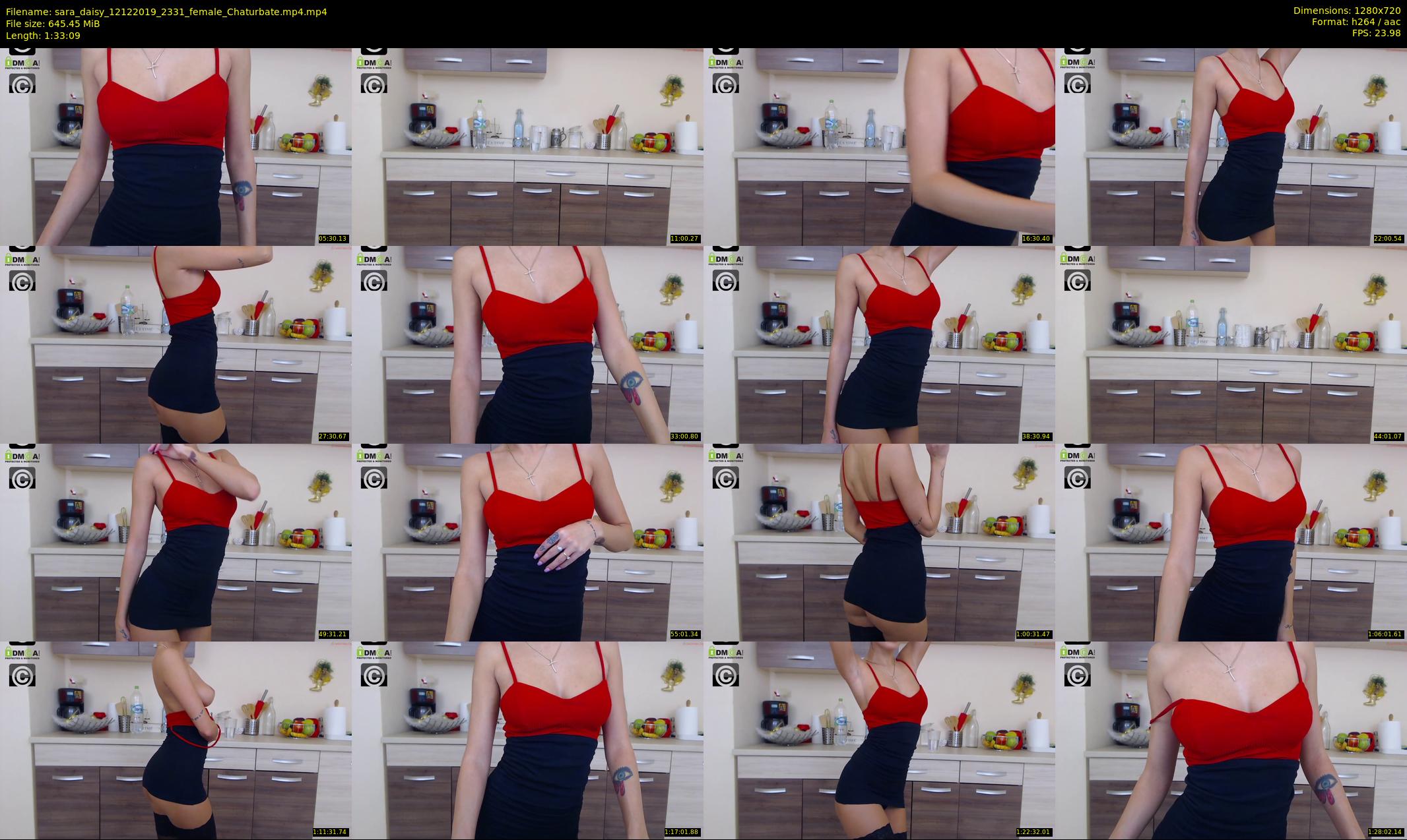 sara_daisy — 94 minute Chaturbate female cam show recording, 720p, Dec 12, 2019