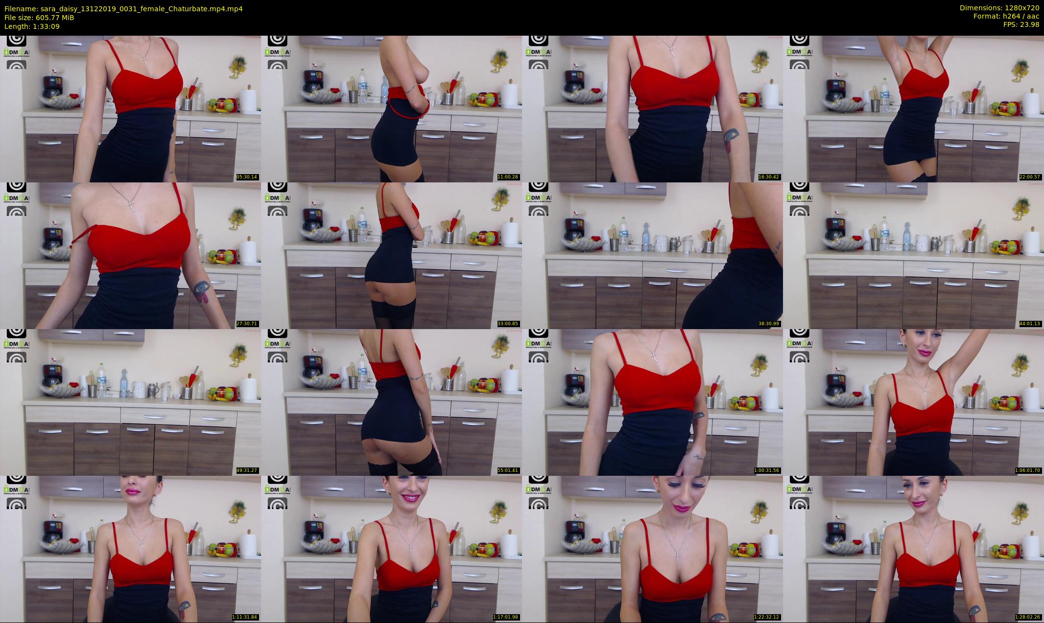 sara_daisy — 94 minute Chaturbate female cam show recording, 720p, Dec 13, 2019