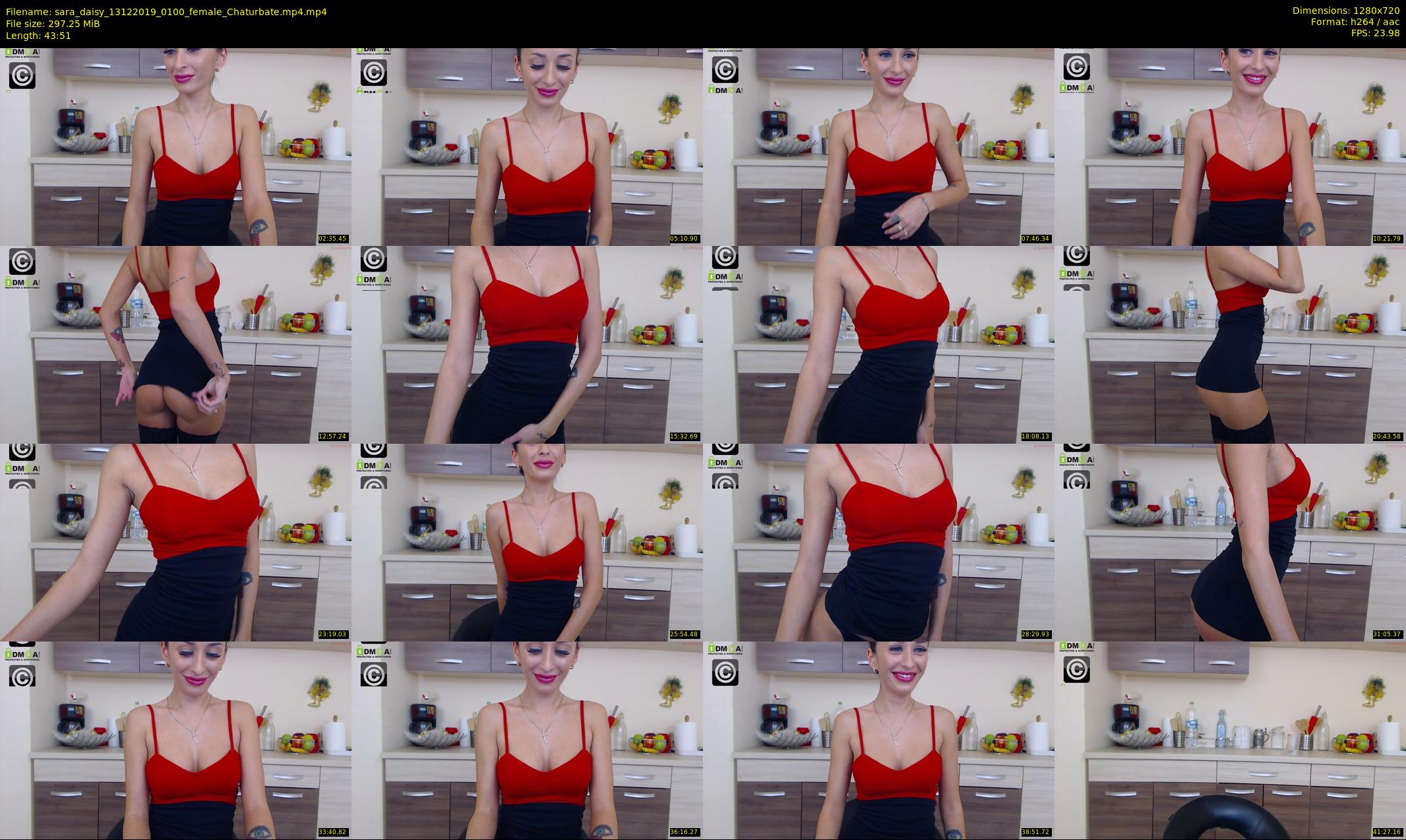 sara_daisy — 44 minute Chaturbate female cam show recording, 720p, Dec 13, 2019