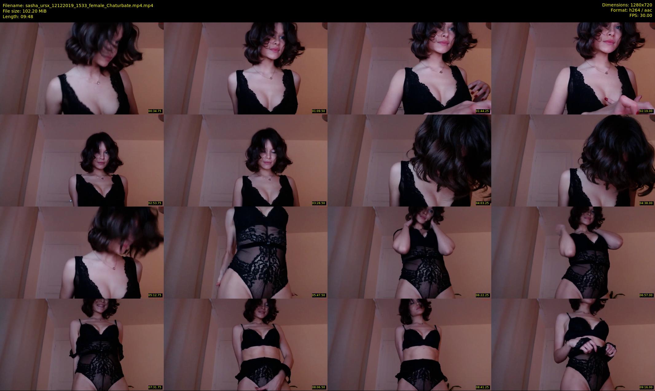 sasha_ursx — 10 minute Chaturbate female cam show recording, 720p, Dec 12, 2019