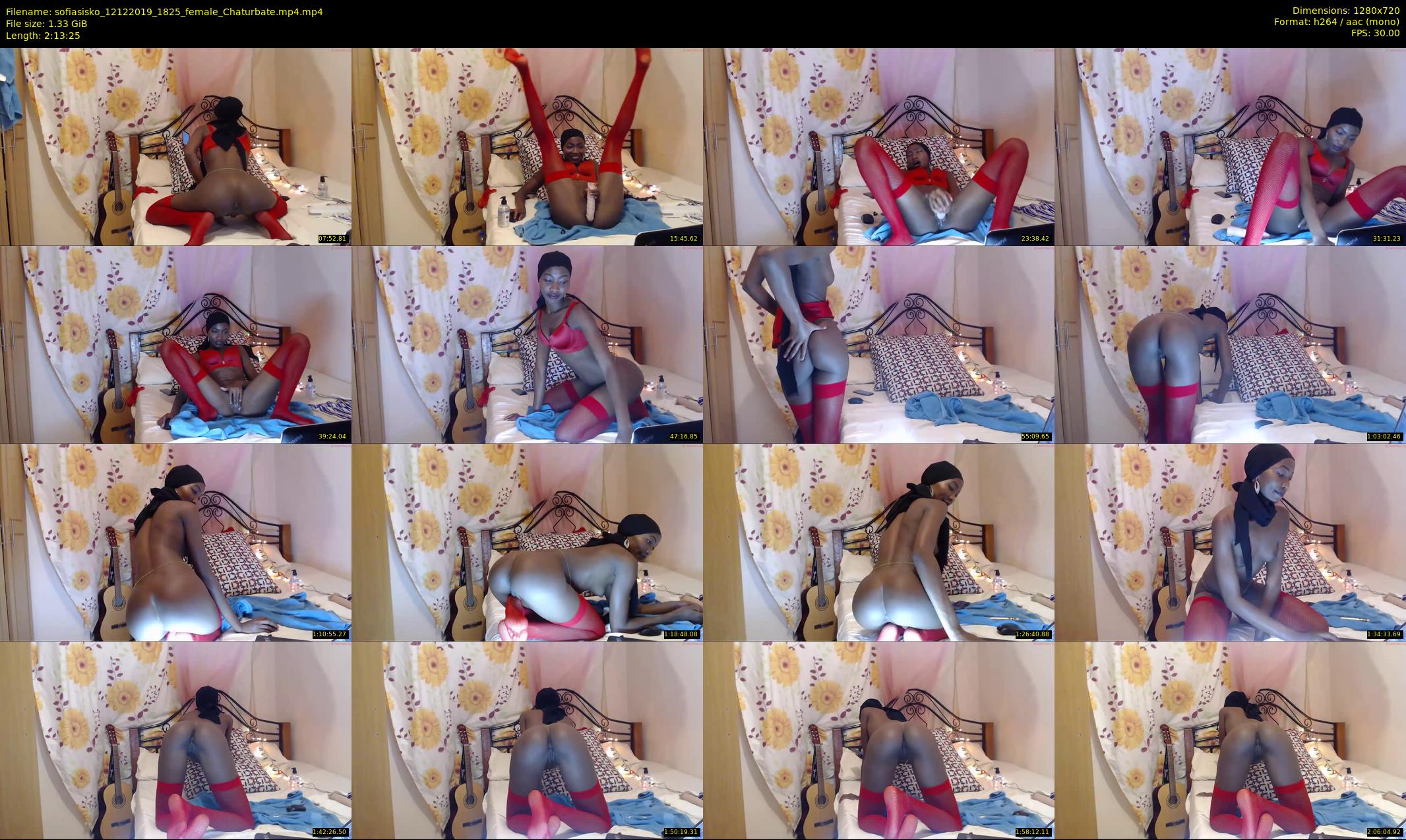 sofiasisko — 134 minute Chaturbate female cam show recording, 720p, Dec 12, 2019