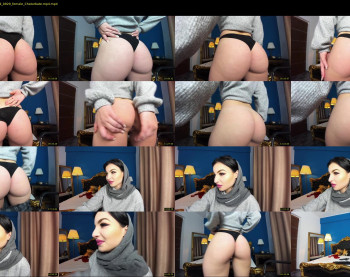taahiraarabian — 33 minute Chaturbate female cam show recording, 720p, Dec 12, 2019