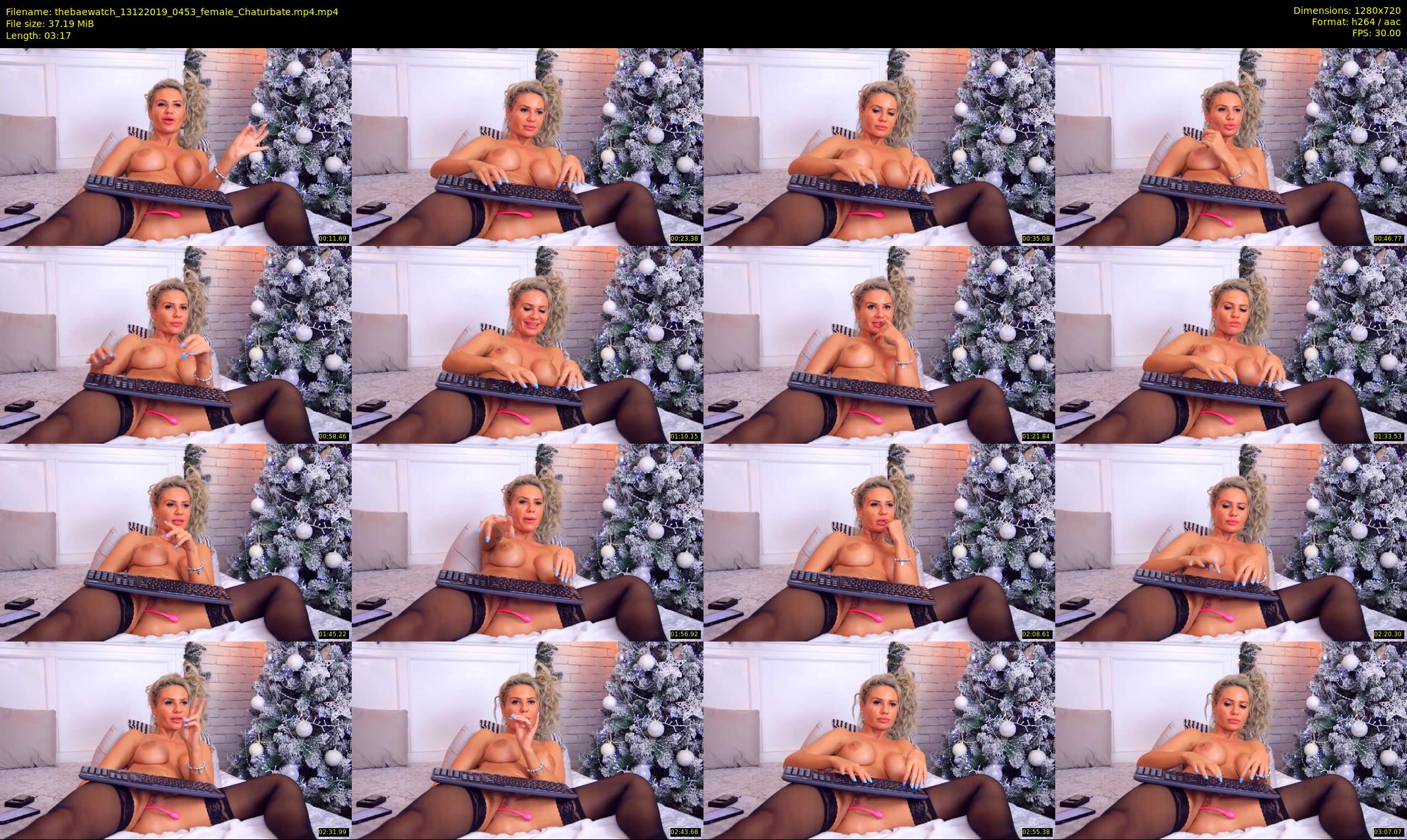 thebaewatch — 4 minute Chaturbate female cam show recording, 720p, Dec 13, 2019