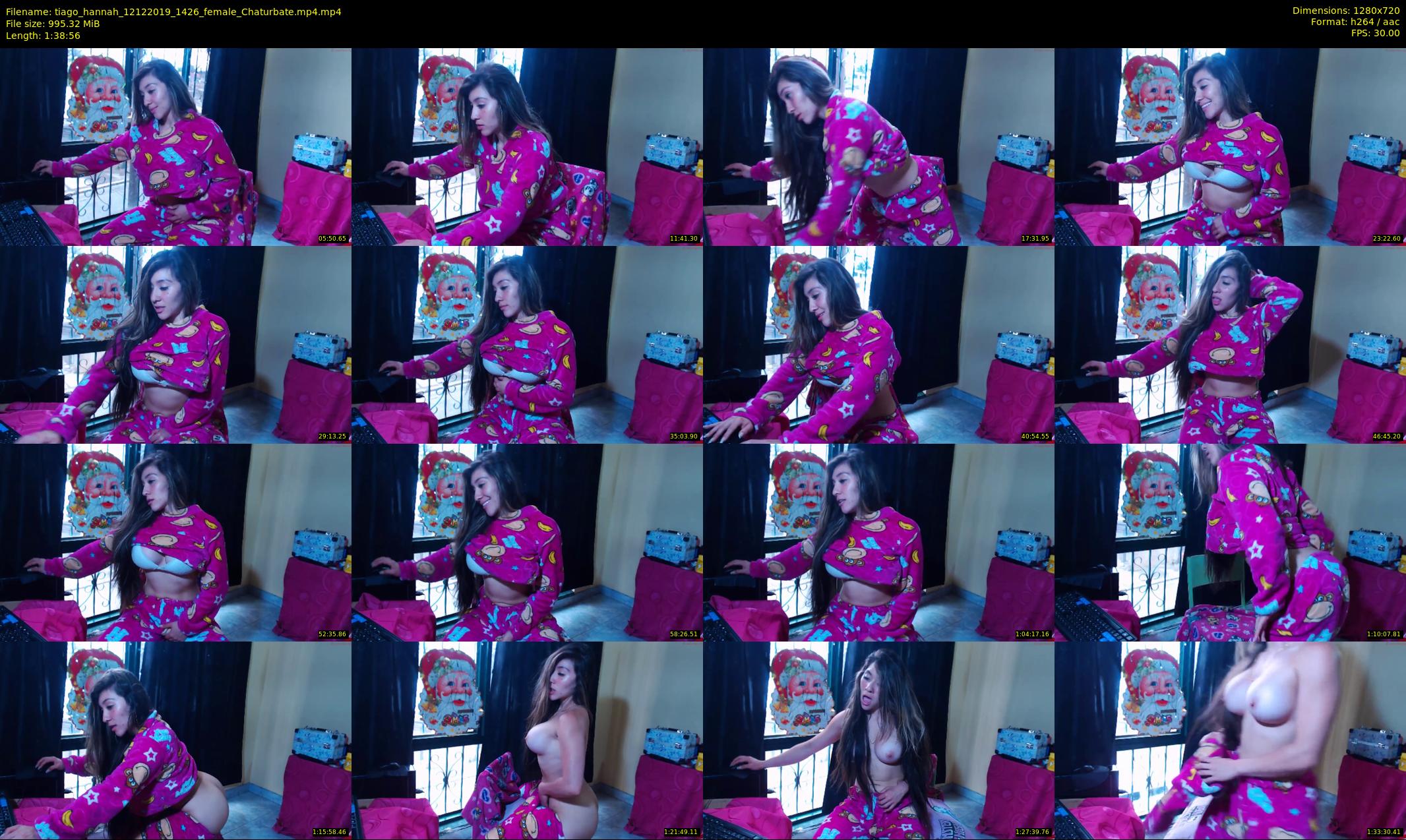 tiago_hannah — 99 minute Chaturbate couple cam show recording, 720p, Dec 12, 2019