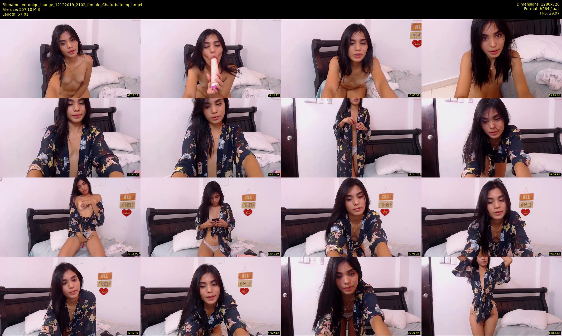 veroniqe_lounge — 58 minute Chaturbate couple cam show recording, 720p, Dec 12, 2019