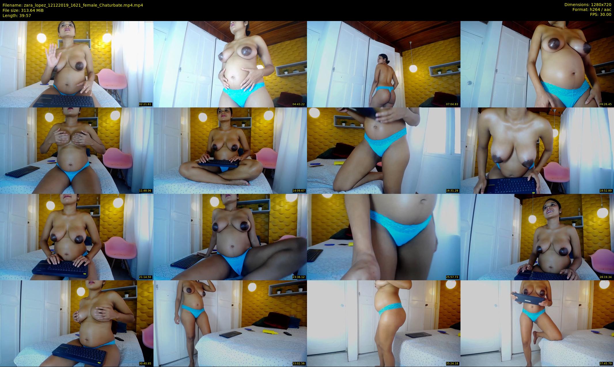 zara_lopez — 40 minute Chaturbate female cam show recording, 720p, Dec 12, 2019