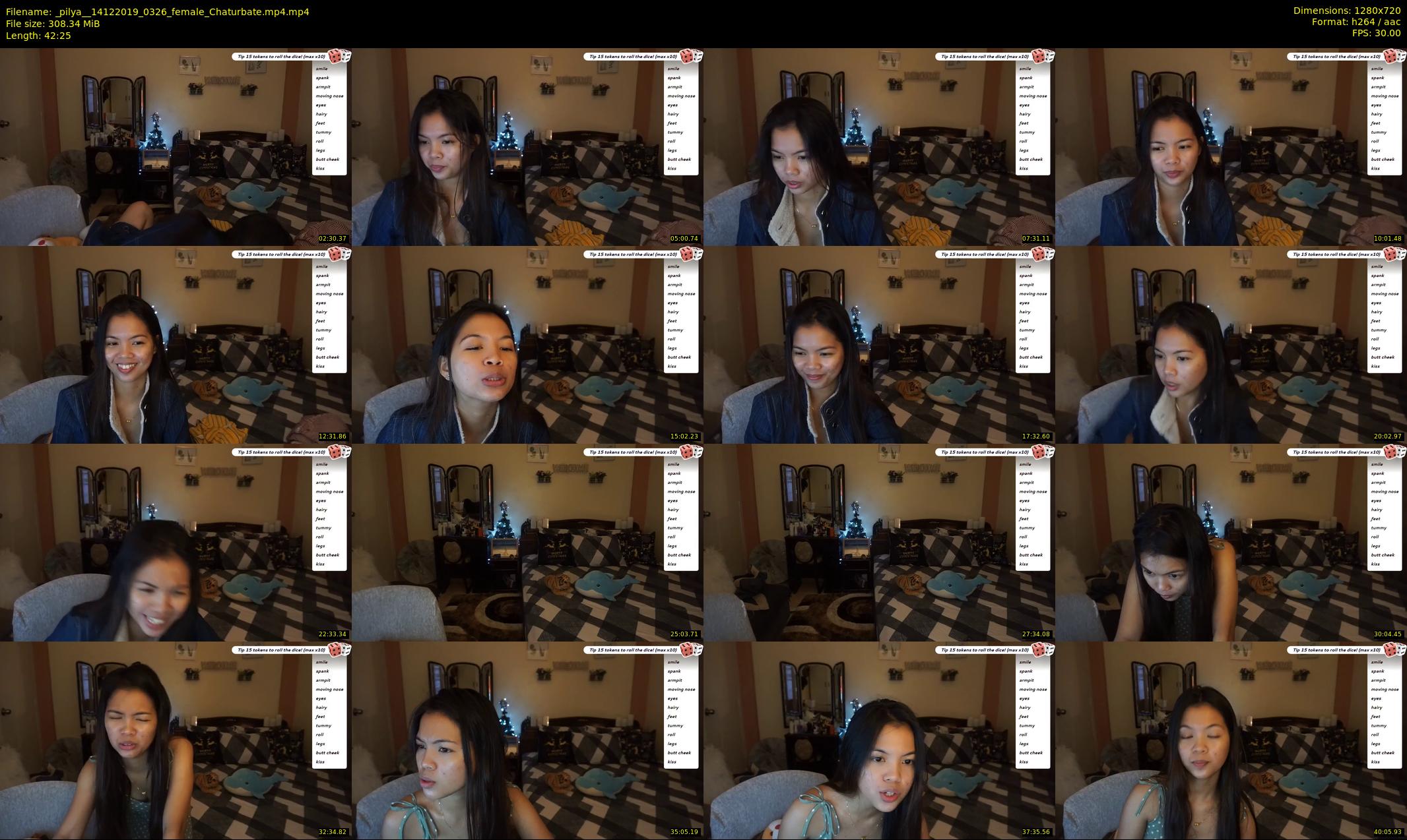 _pilya_ — 43 minute Chaturbate female cam show recording, 720p, Dec 14, 2019