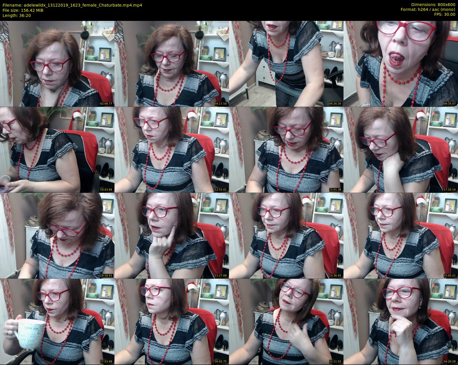 adelewildx — 37 minute Chaturbate female cam show recording, 480p, Dec 13, 2019