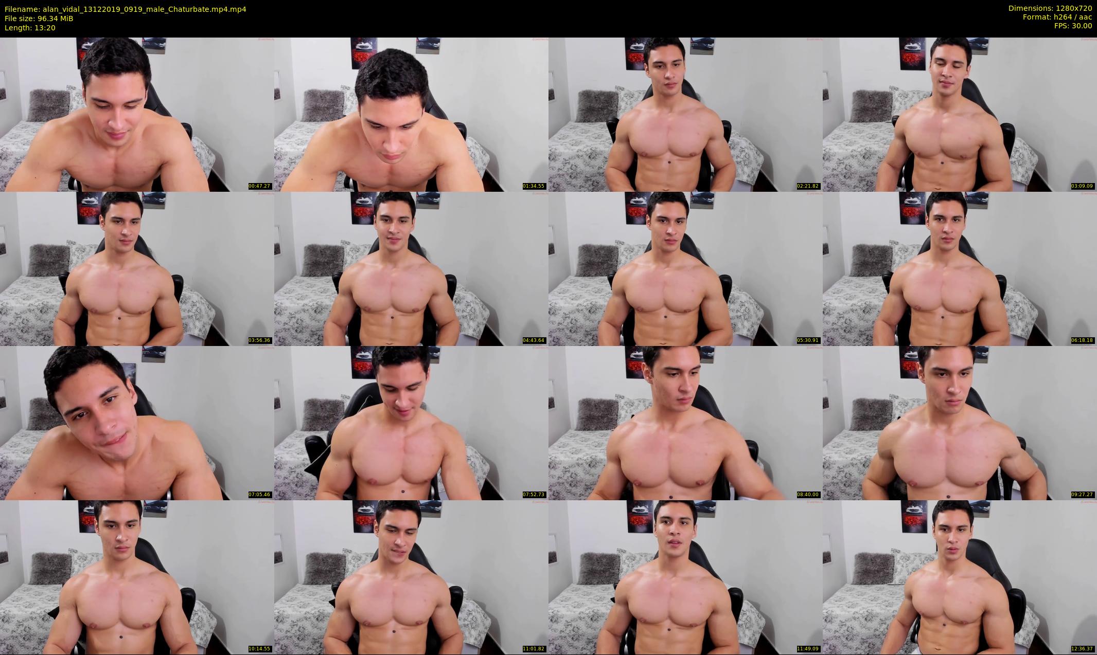 alan_vidal — 14 minute Chaturbate male cam show recording, 720p, Dec 13, 2019