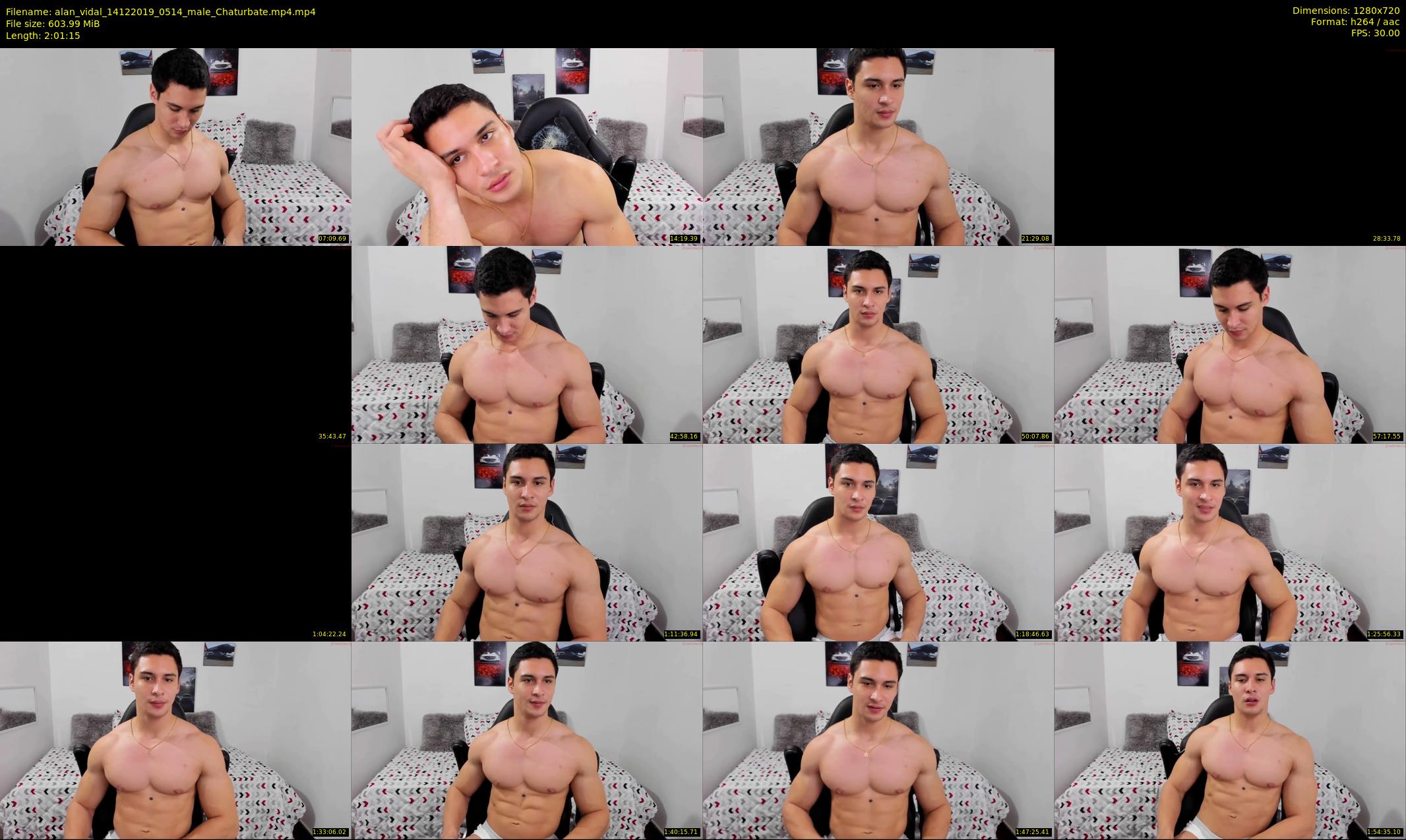 alan_vidal — 122 minute Chaturbate male cam show recording, 720p, Dec 14, 2019