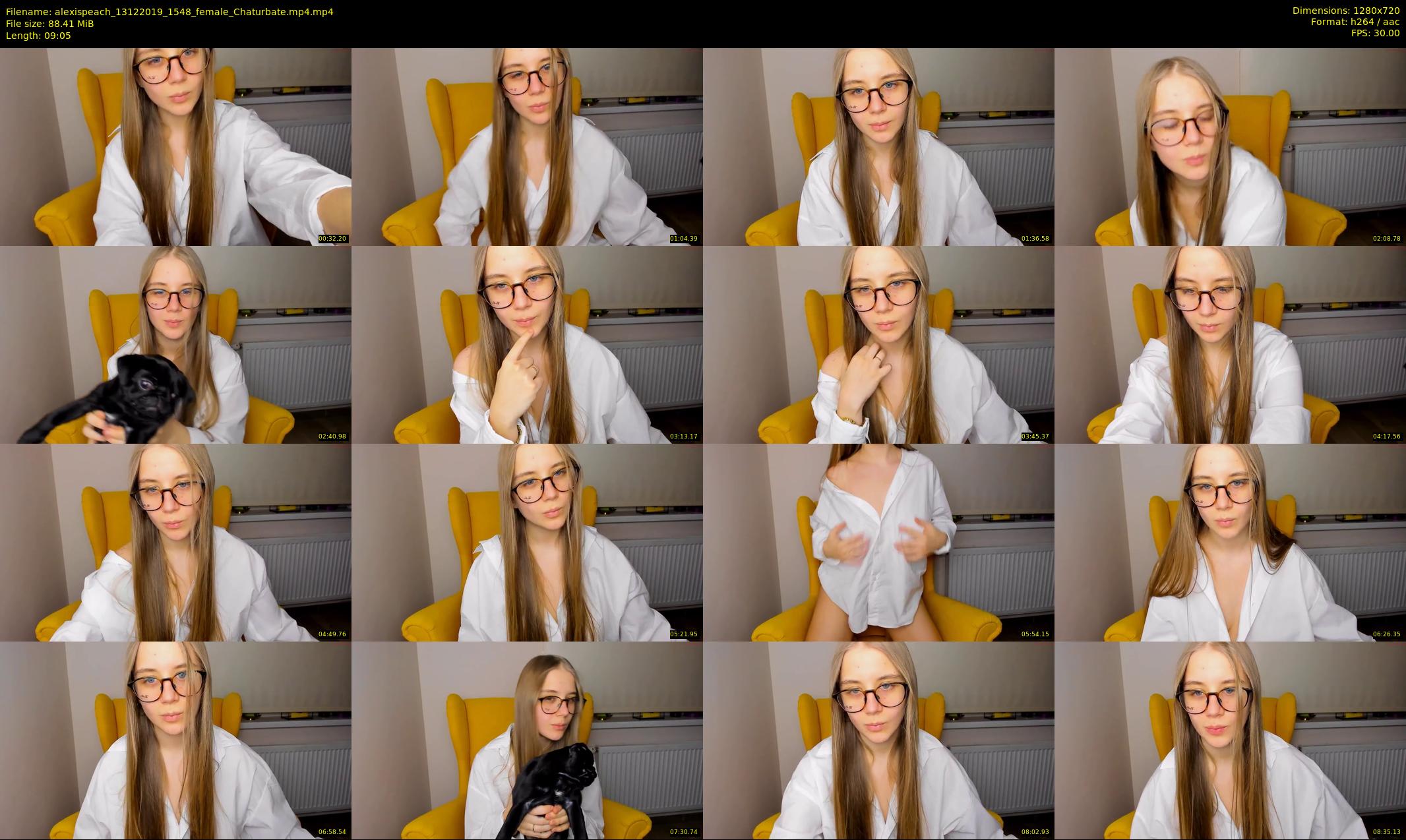 alexispeach — 10 minute Chaturbate female cam show recording, 720p, Dec 13, 2019