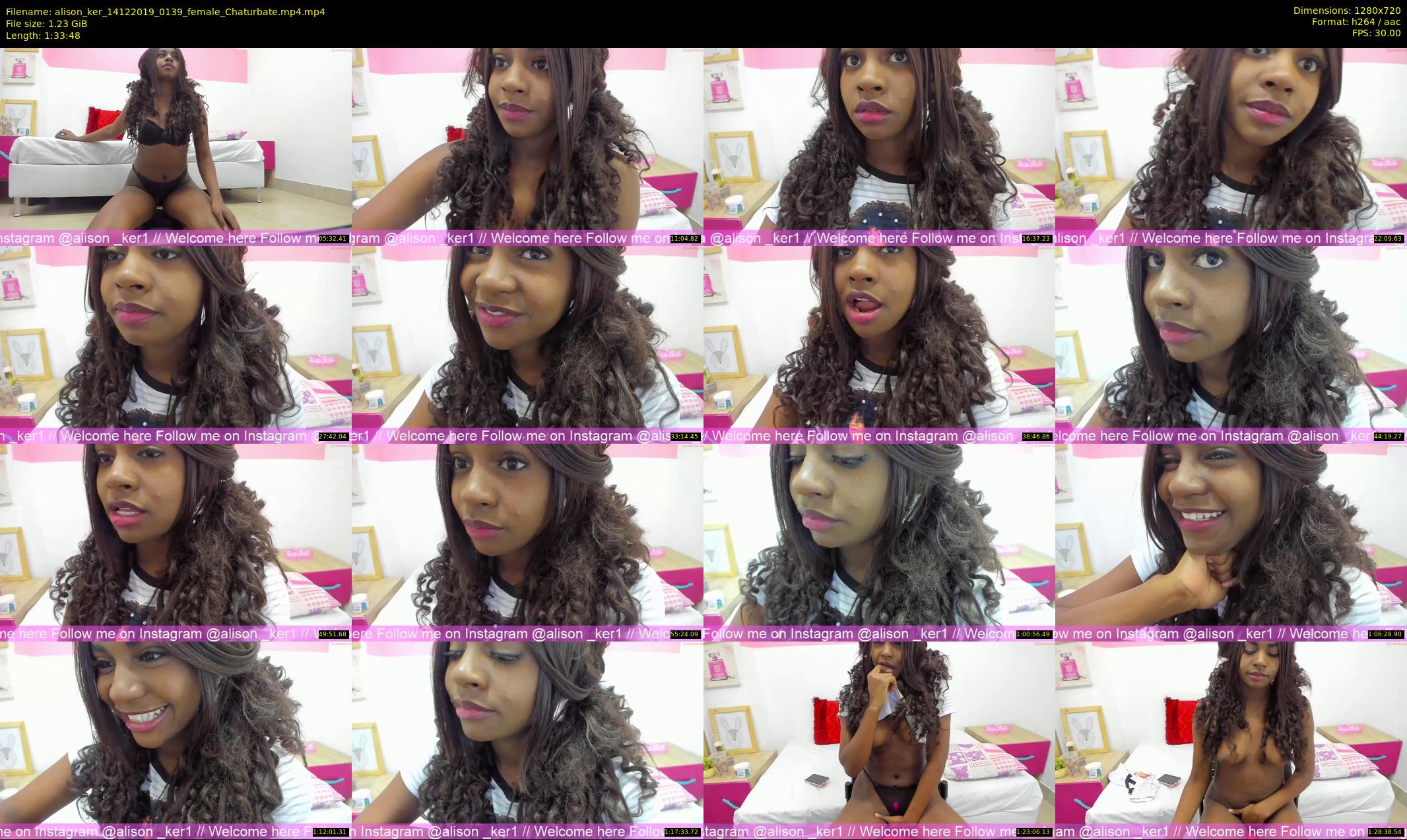 alison_ker — 94 minute Chaturbate female cam show recording, 720p, Dec 14, 2019