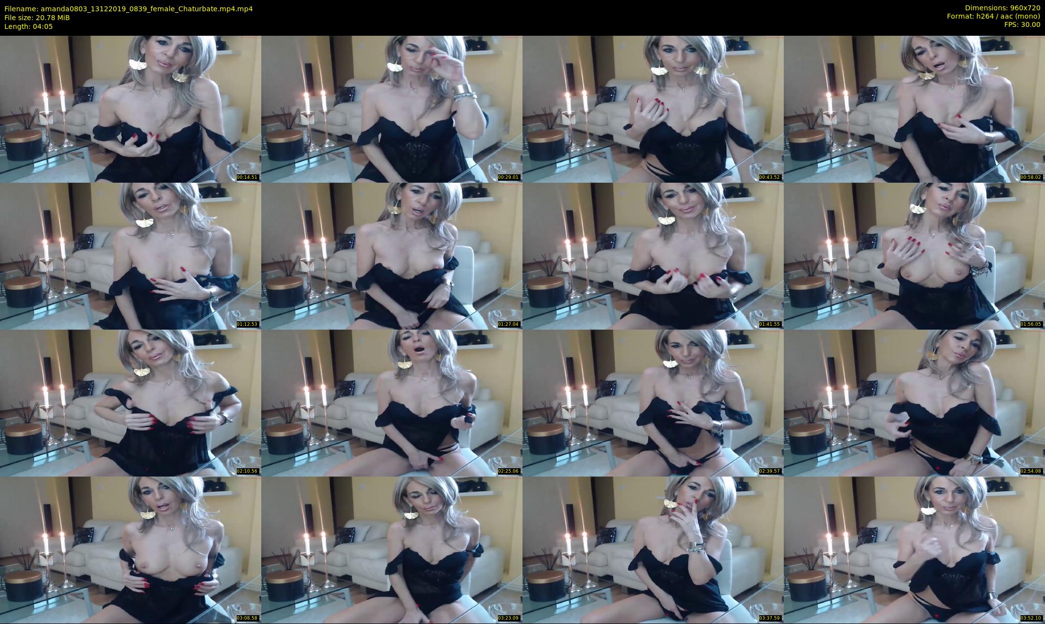 amanda0803 — 5 minute Chaturbate female cam show recording, 720p, Dec 13, 2019