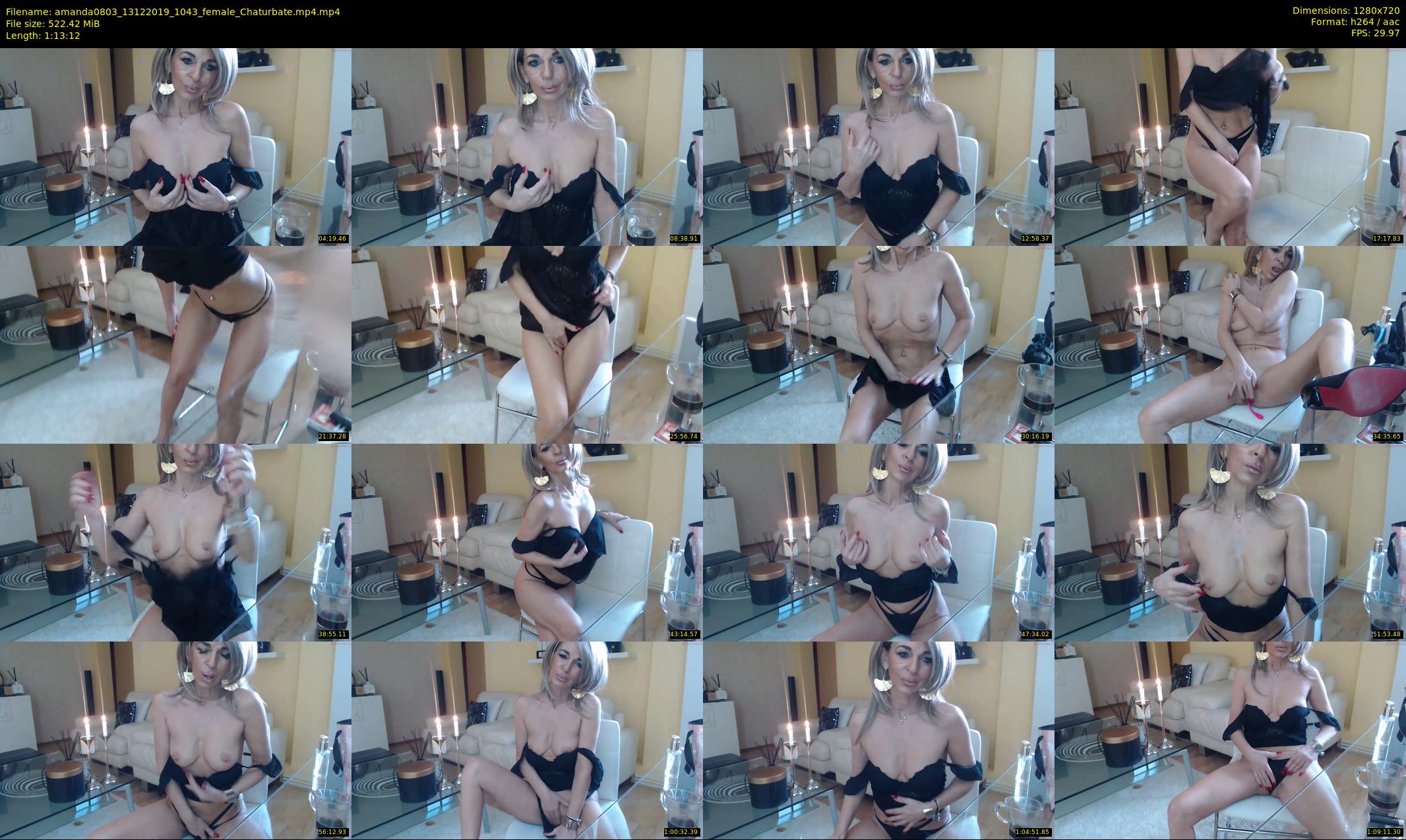 amanda0803 — 74 minute Chaturbate female cam show recording, 720p, Dec 13, 2019