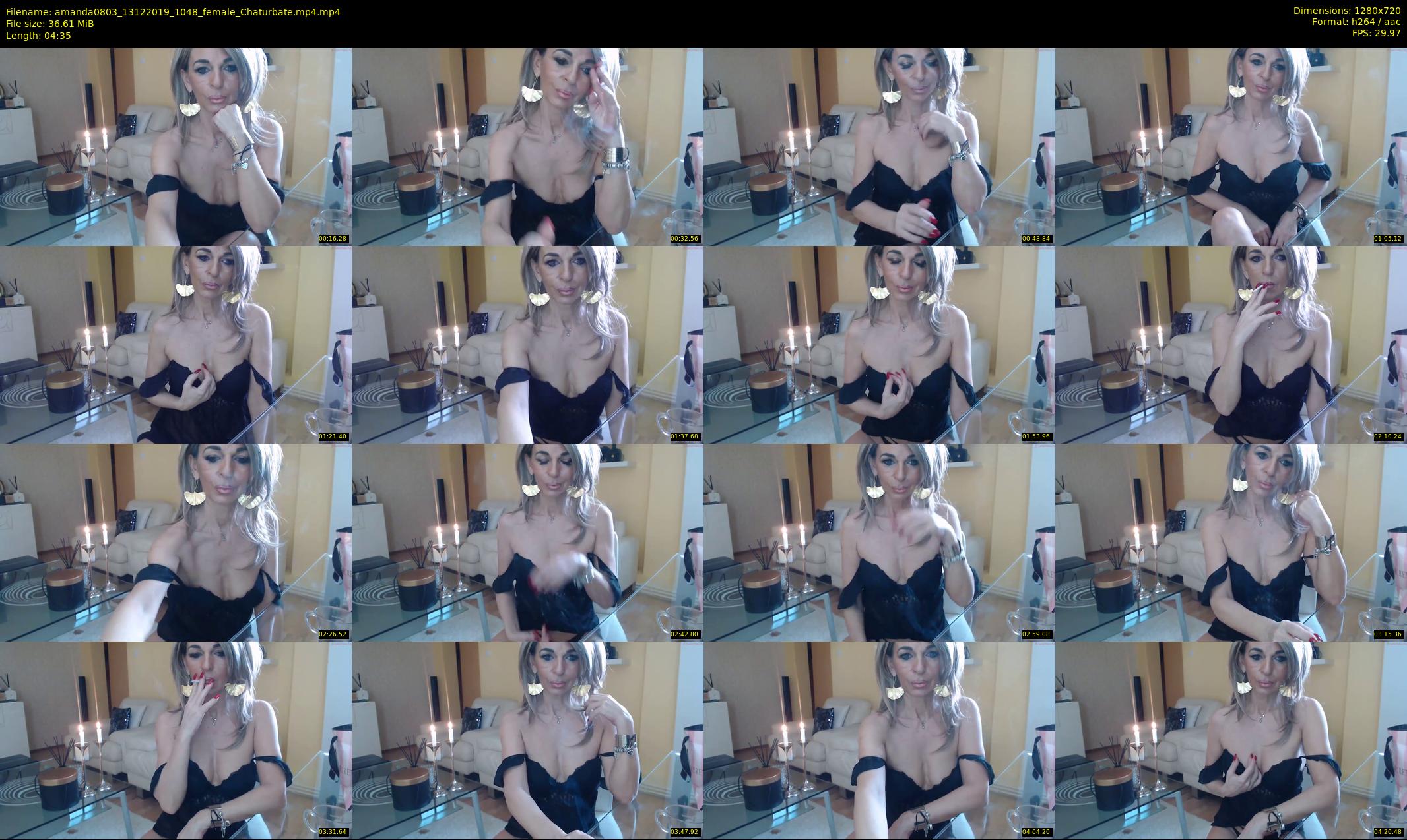 amanda0803 — 5 minute Chaturbate female cam show recording, 720p, Dec 13, 2019