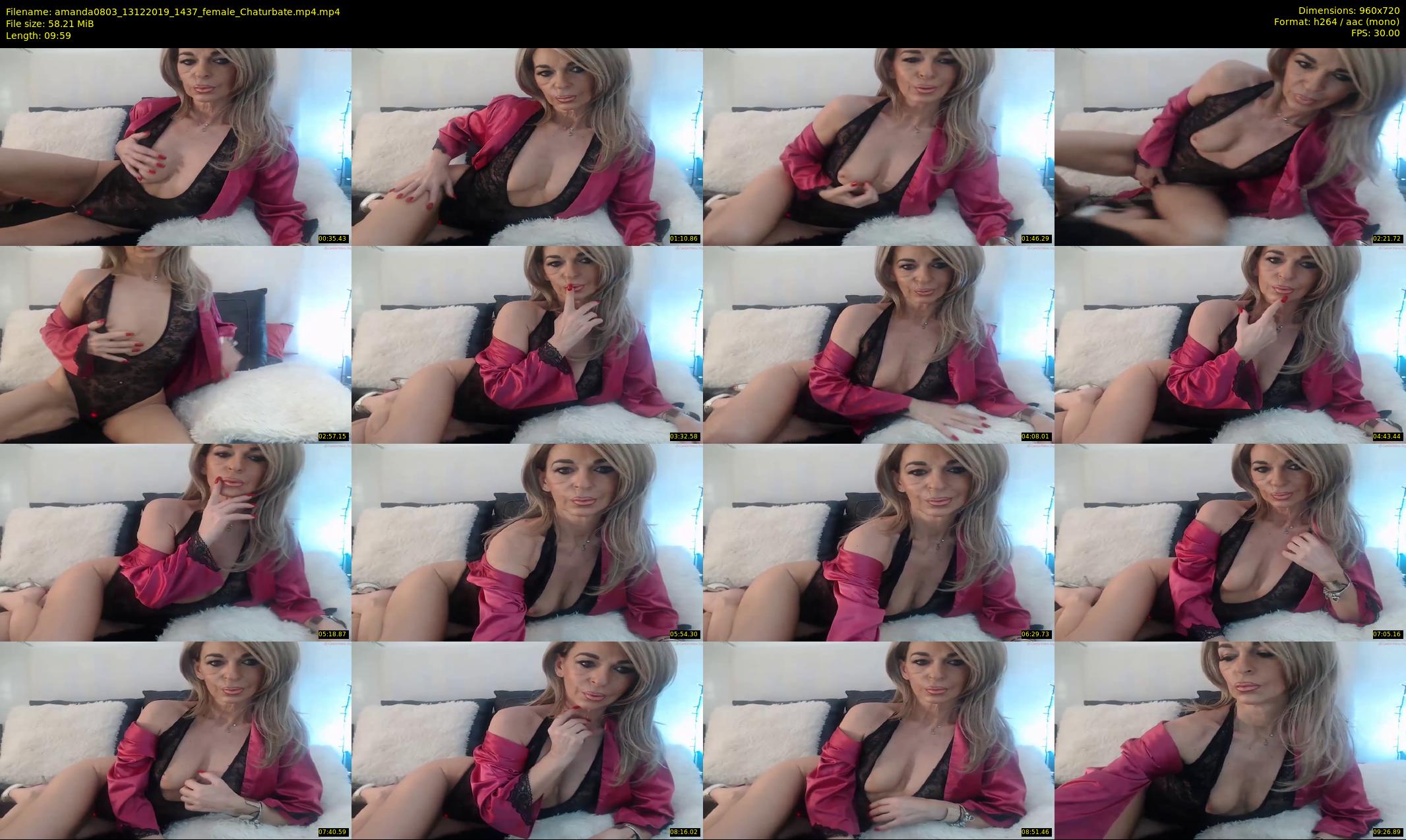 amanda0803 — 10 minute Chaturbate female cam show recording, 720p, Dec 13, 2019