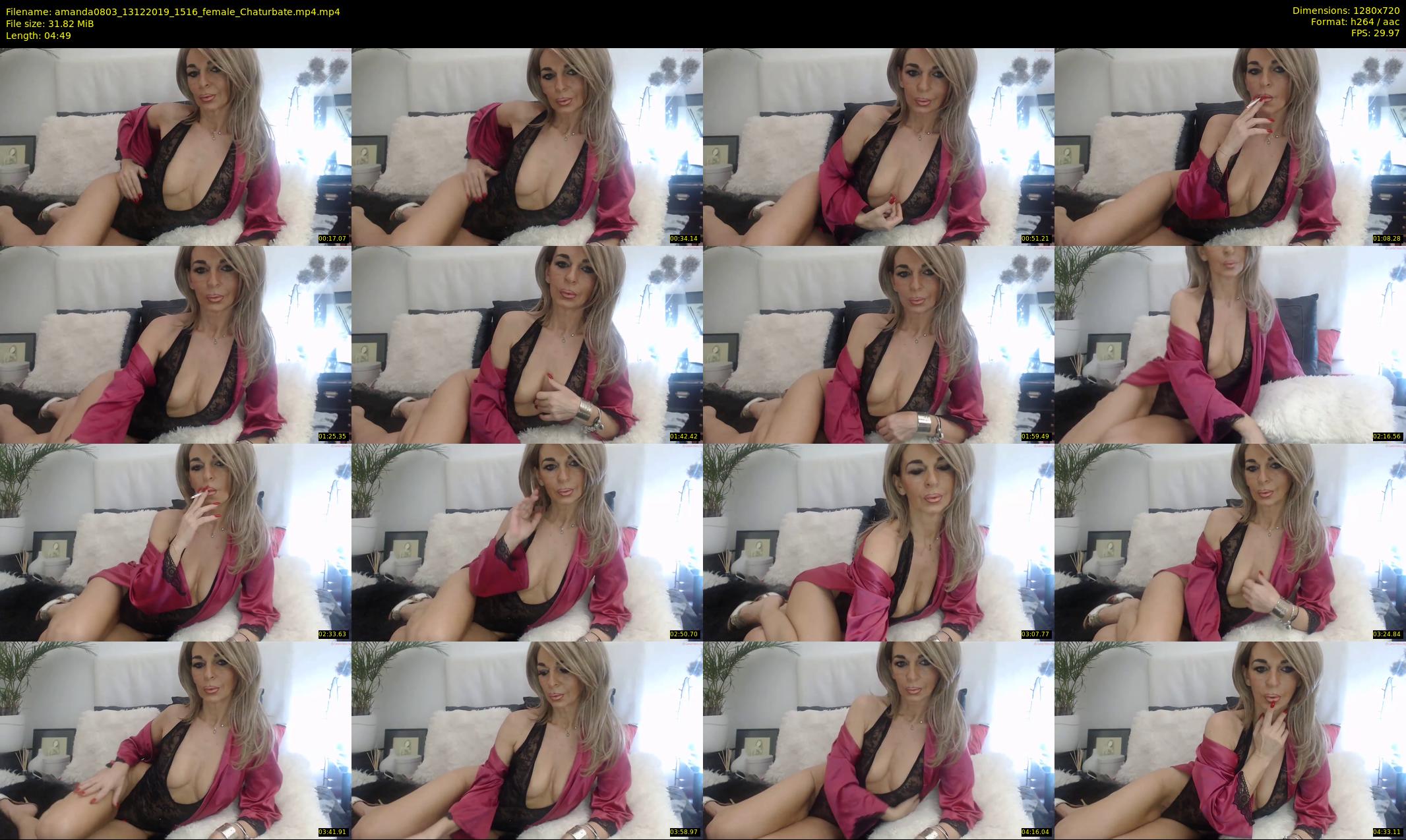 amanda0803 — 5 minute Chaturbate female cam show recording, 720p, Dec 13, 2019