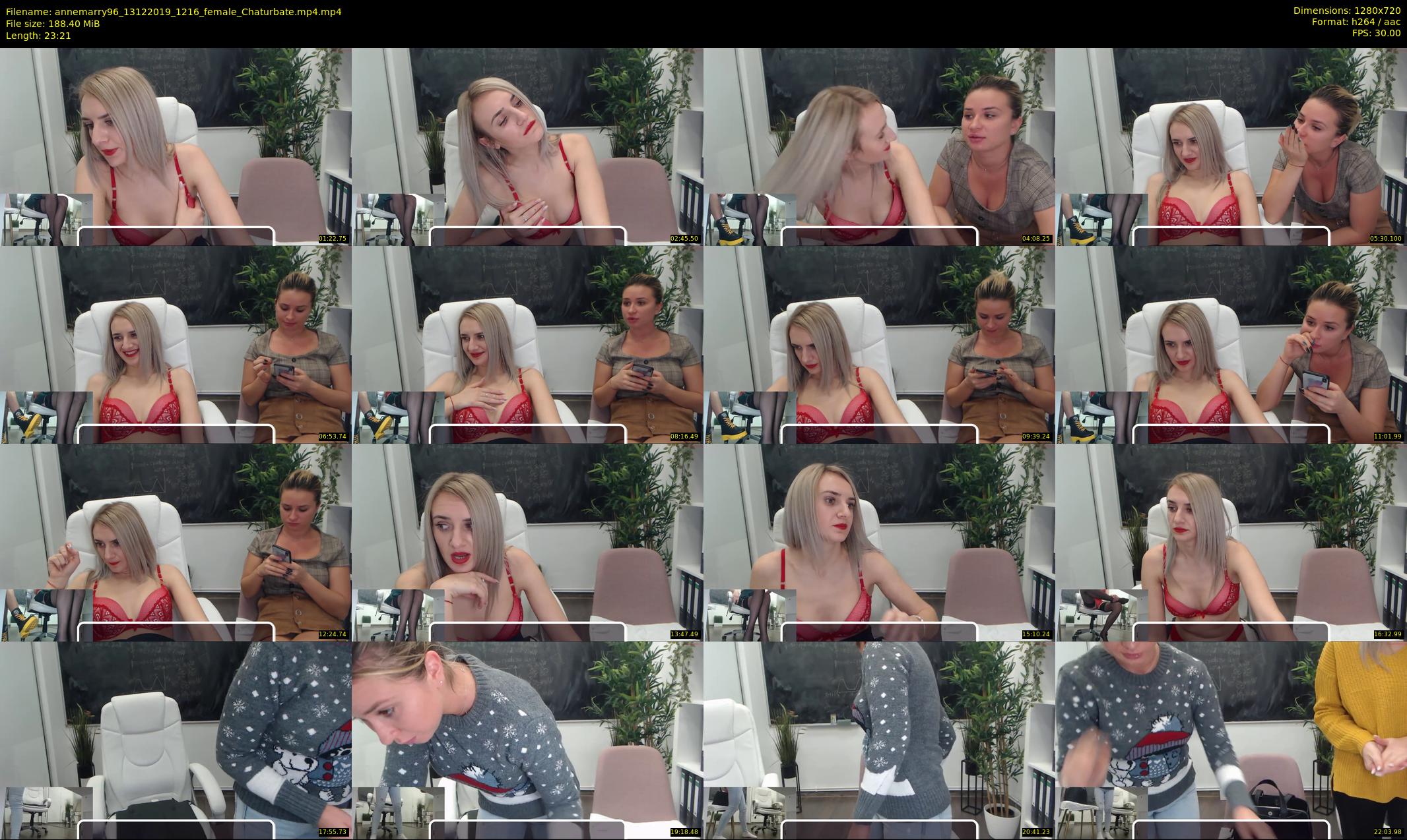 annemarry96 — 24 minute Chaturbate female cam show recording, 720p, Dec 13, 2019