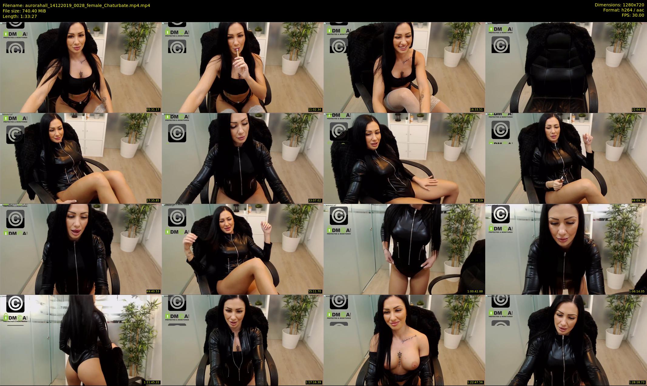 aurorahall — 94 minute Chaturbate female cam show recording, 720p, Dec 14, 2019